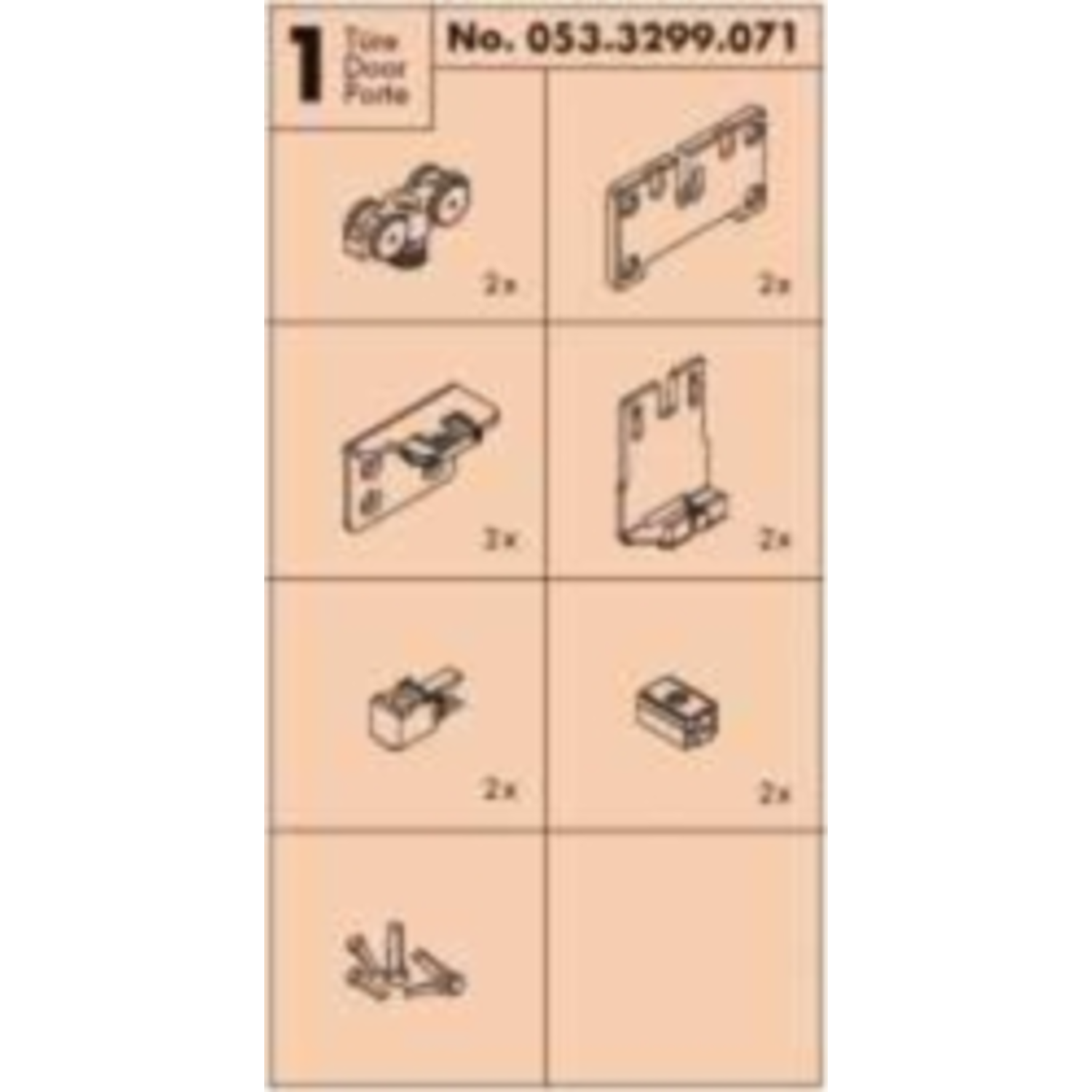 Hawa Clipo 16 H Forslide FS basisgarnituur