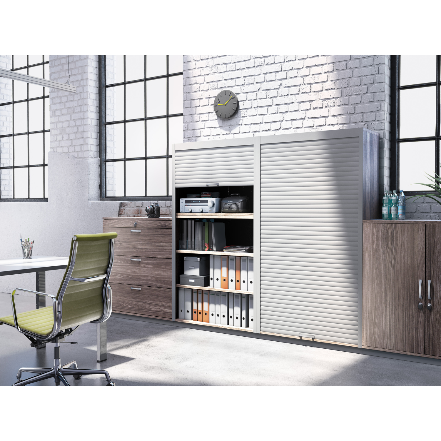 Dyna Case KS25 500x1500 look inox rentrant 