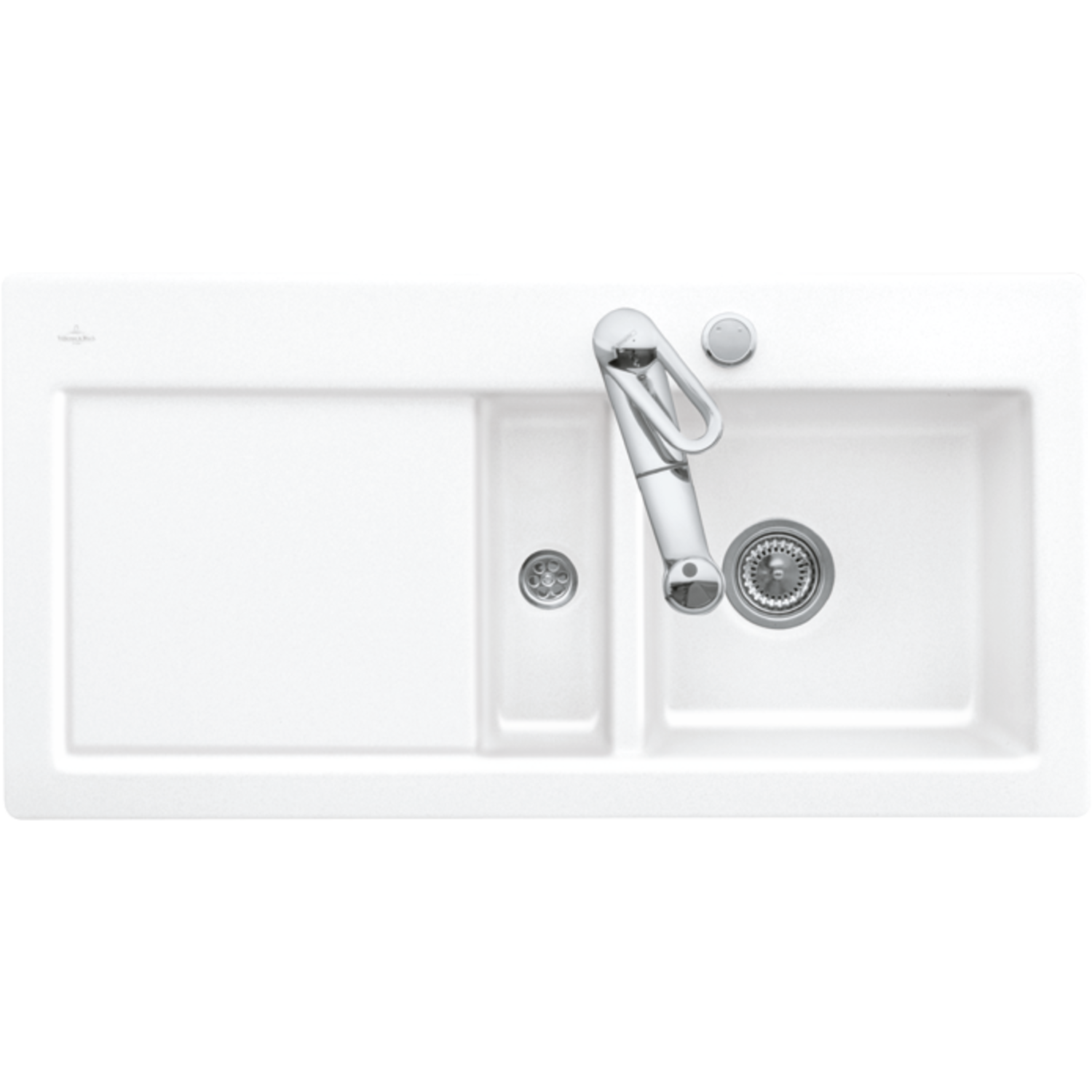 V&B 6712.01.r1 subway 60d blanc alpin ceramicplus