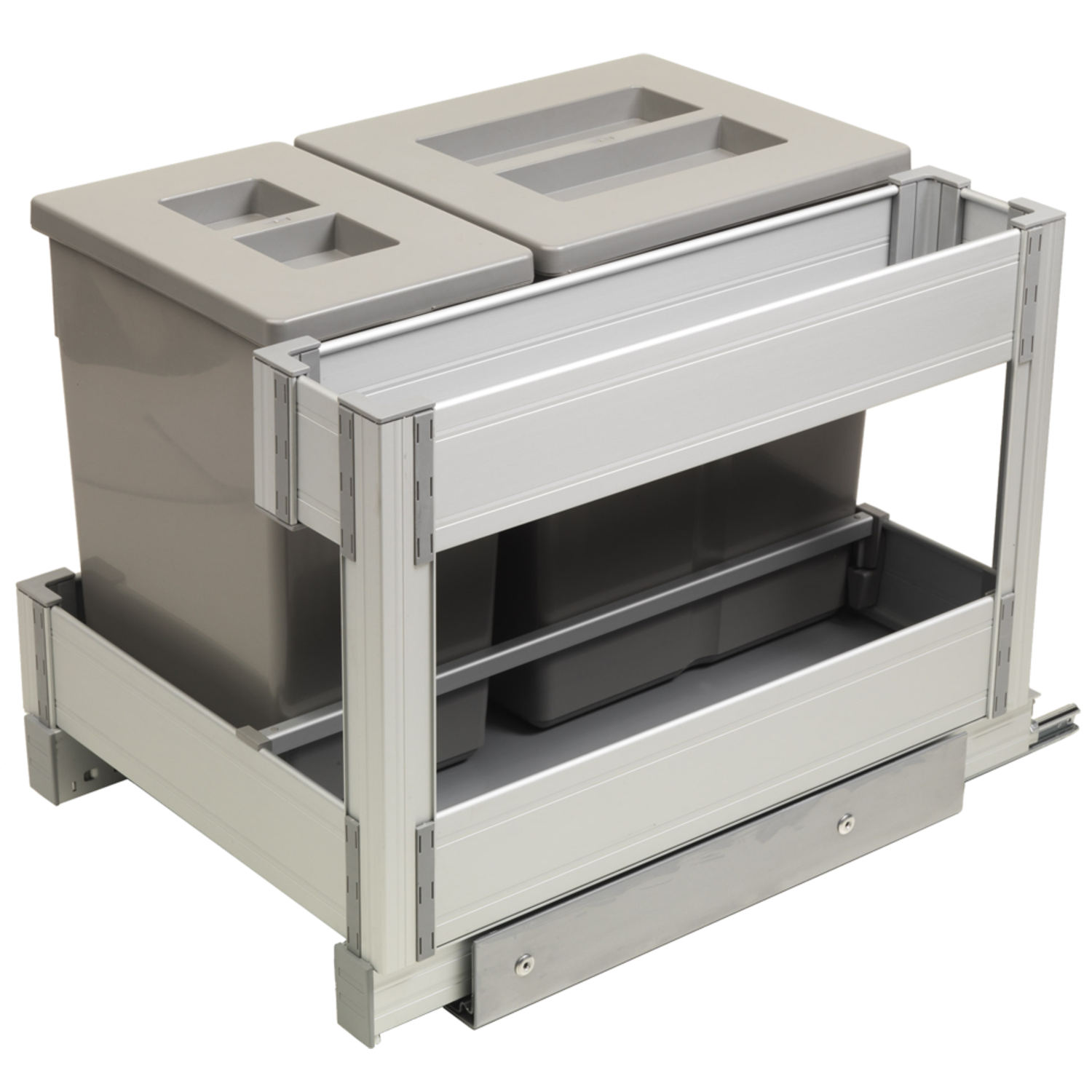 Élément coulissant new line 480x349x356mm c40 avec poubelles