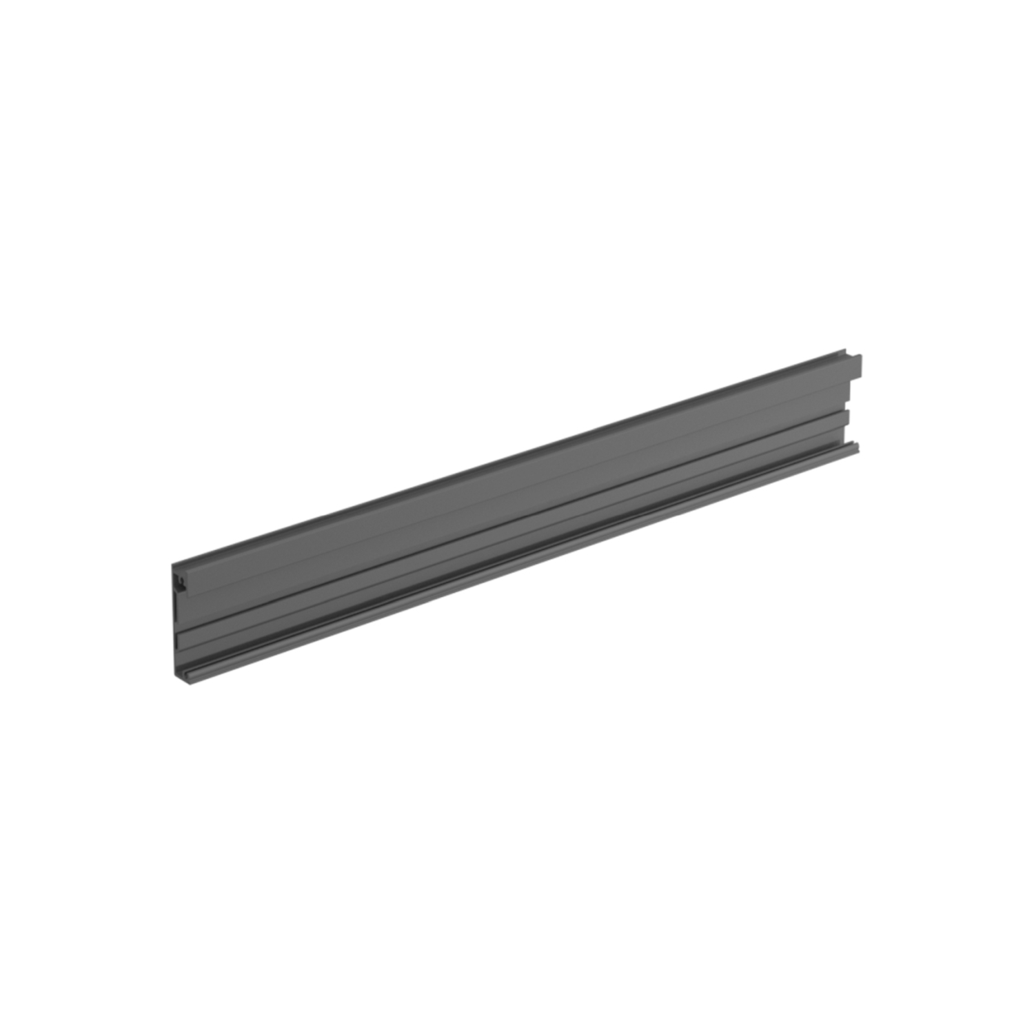 AvanTech YOU Draagprofiel voor vorm te geven inliggend front, antraciet