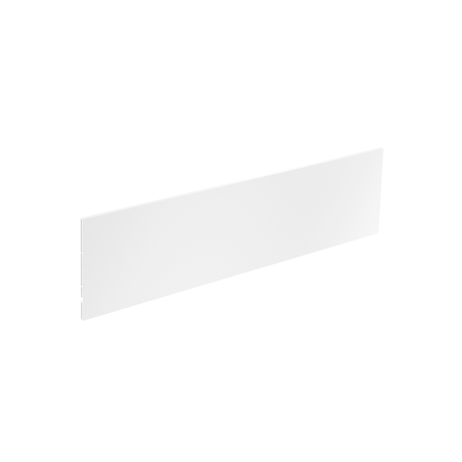 AvanTech YOU Inliggend front profiel om zelf pas te zagen, systeemhoogte  139, wit
