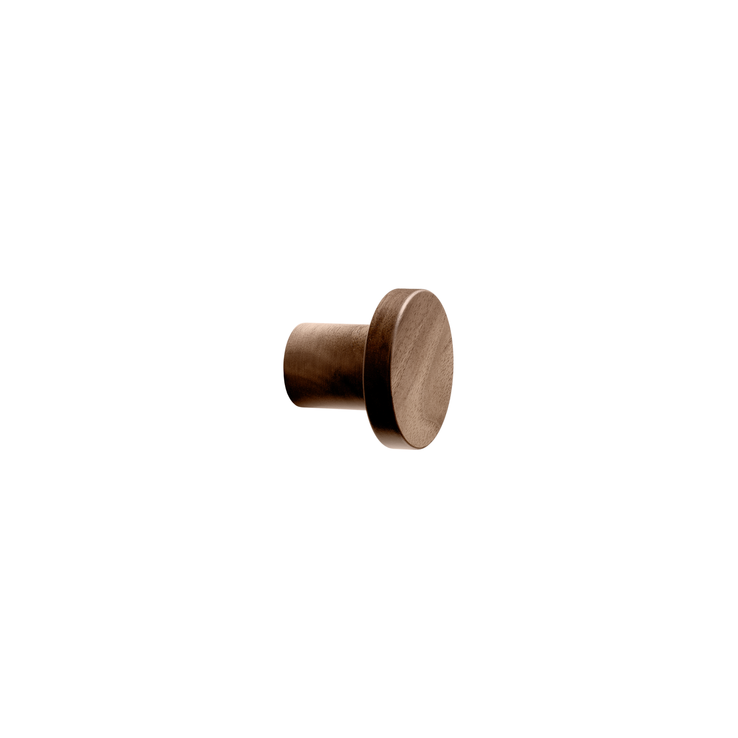 Knop circum ø48 41mm walnoot