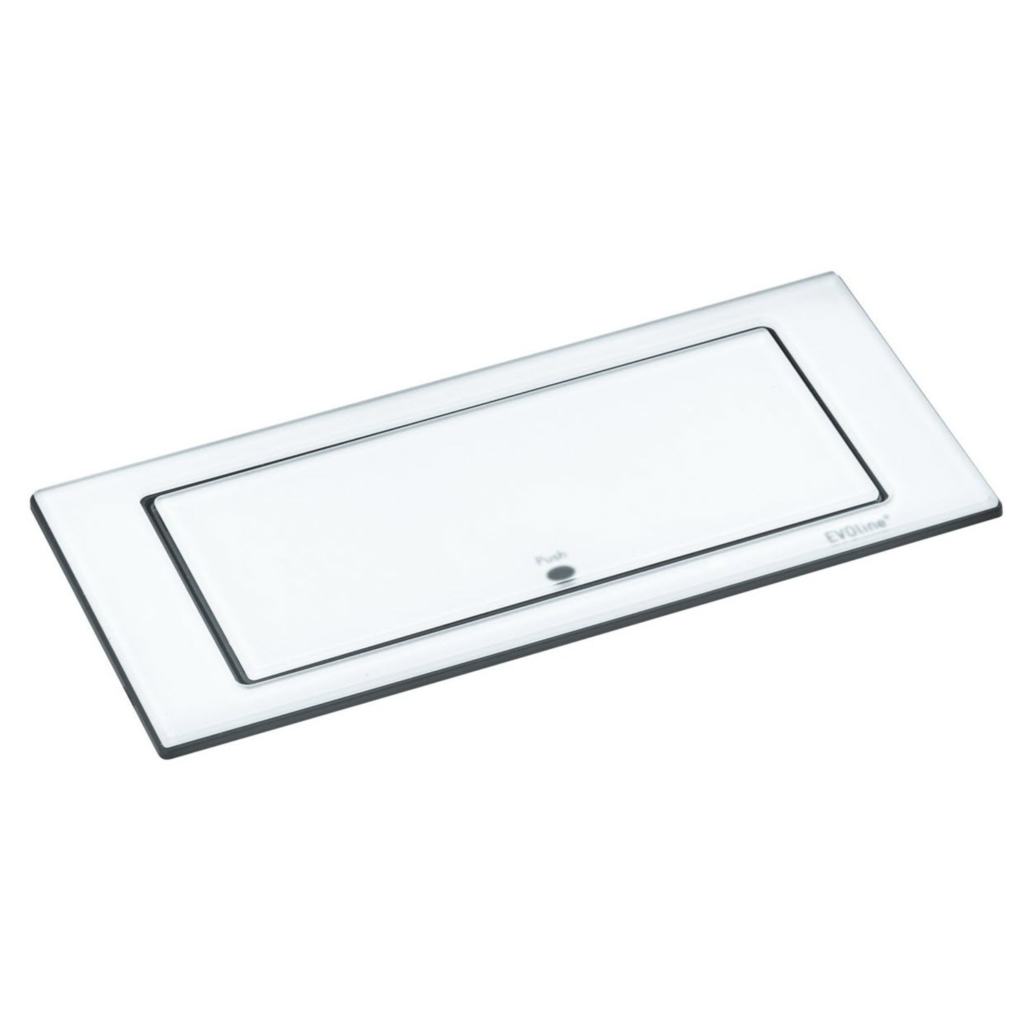 Evoline backflip verre blanc 2 nl-d-l 1 + usb c  charger 5v/2.1a