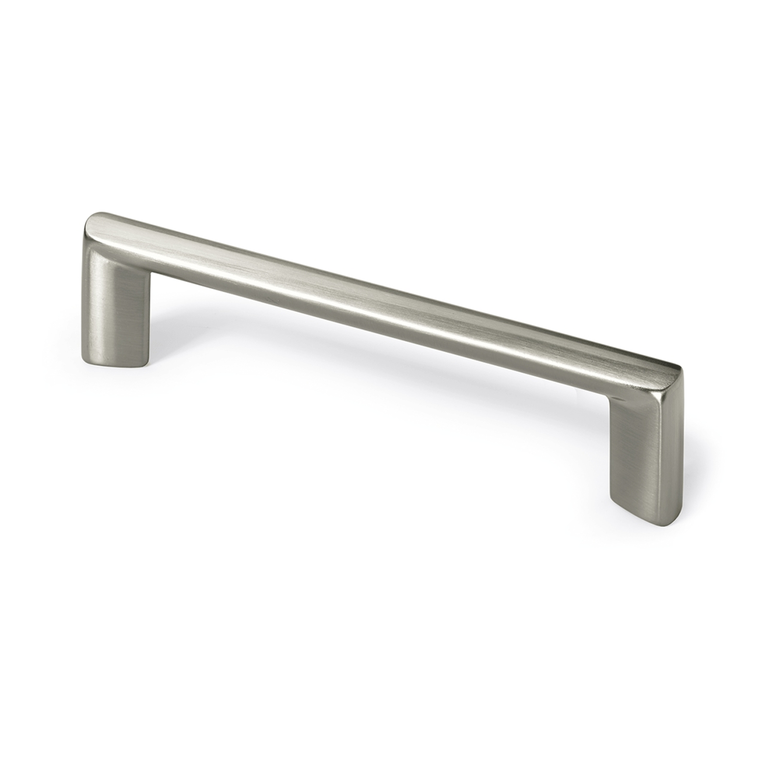 Poignée Chalcis, entraxe de perçages 128, L 147 mm, B 11 mm, H 31 mm, aspect inox brossé