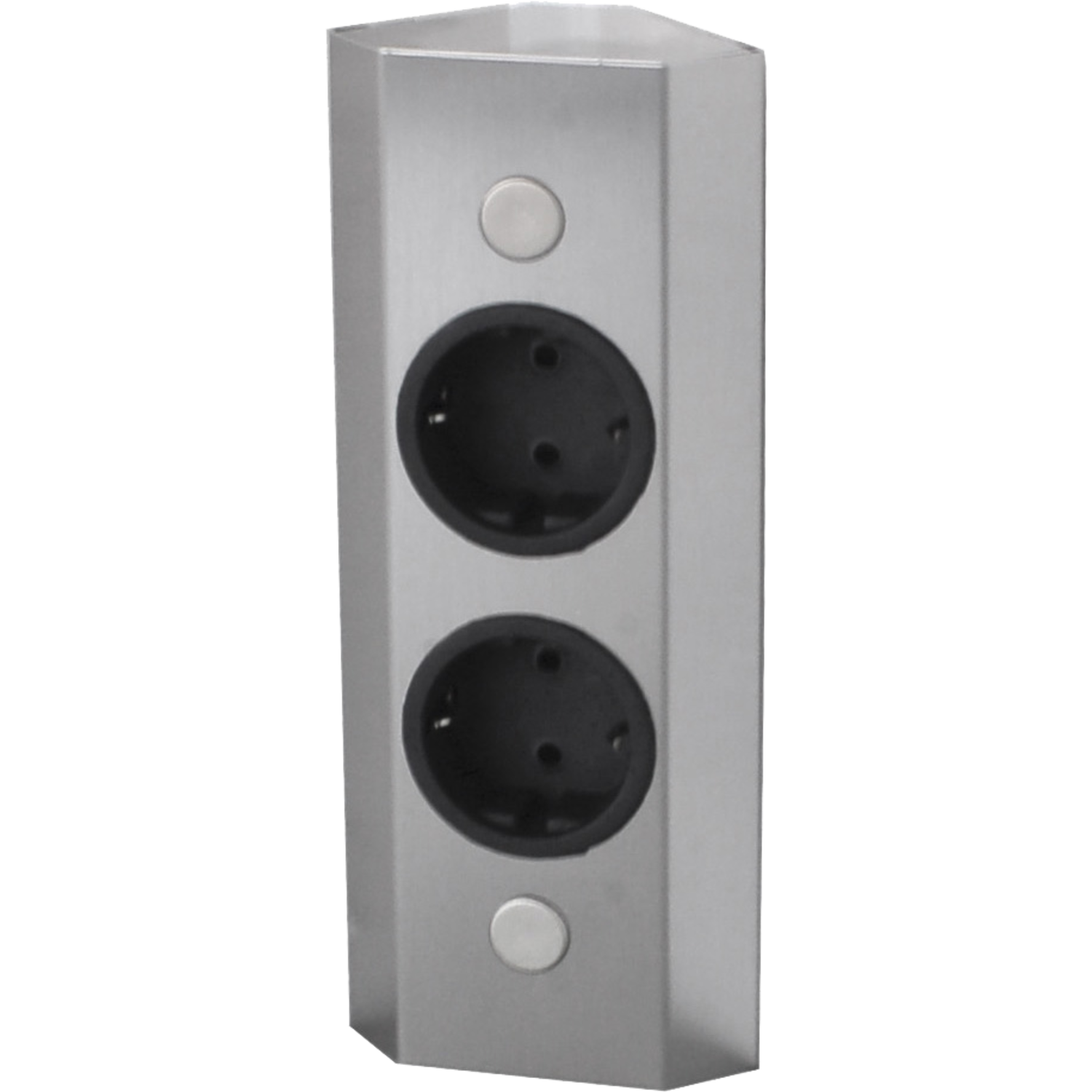 Box multiprises 2p b-f 200mm inox  