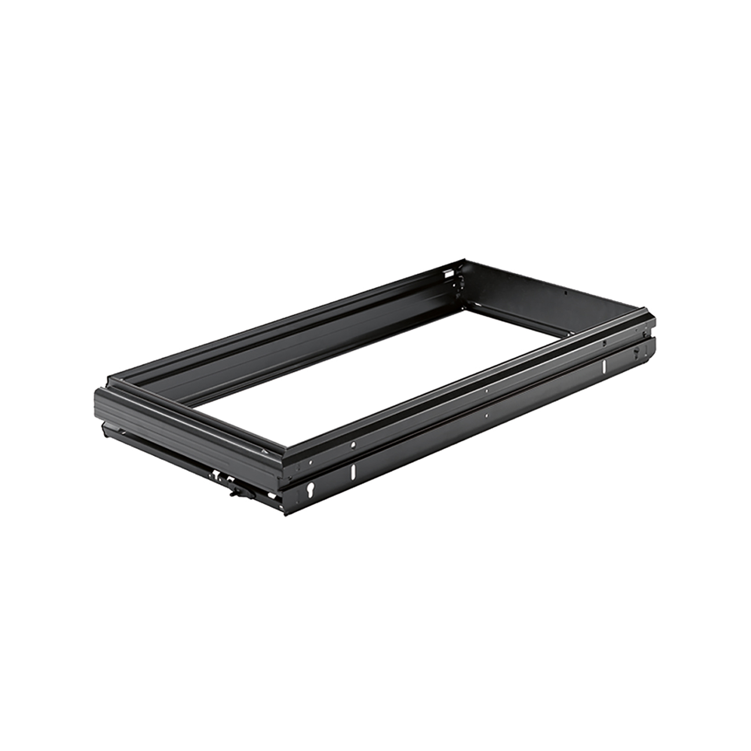Cadre à dossiers suspendus Systema Top 2000,  1136 x 352 mm, noir