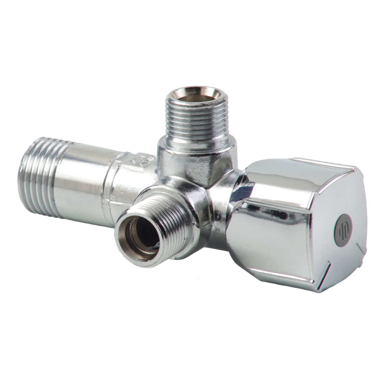 Belgaqua robinet équerre+ anti-retour 1/2x3/8x3/8  