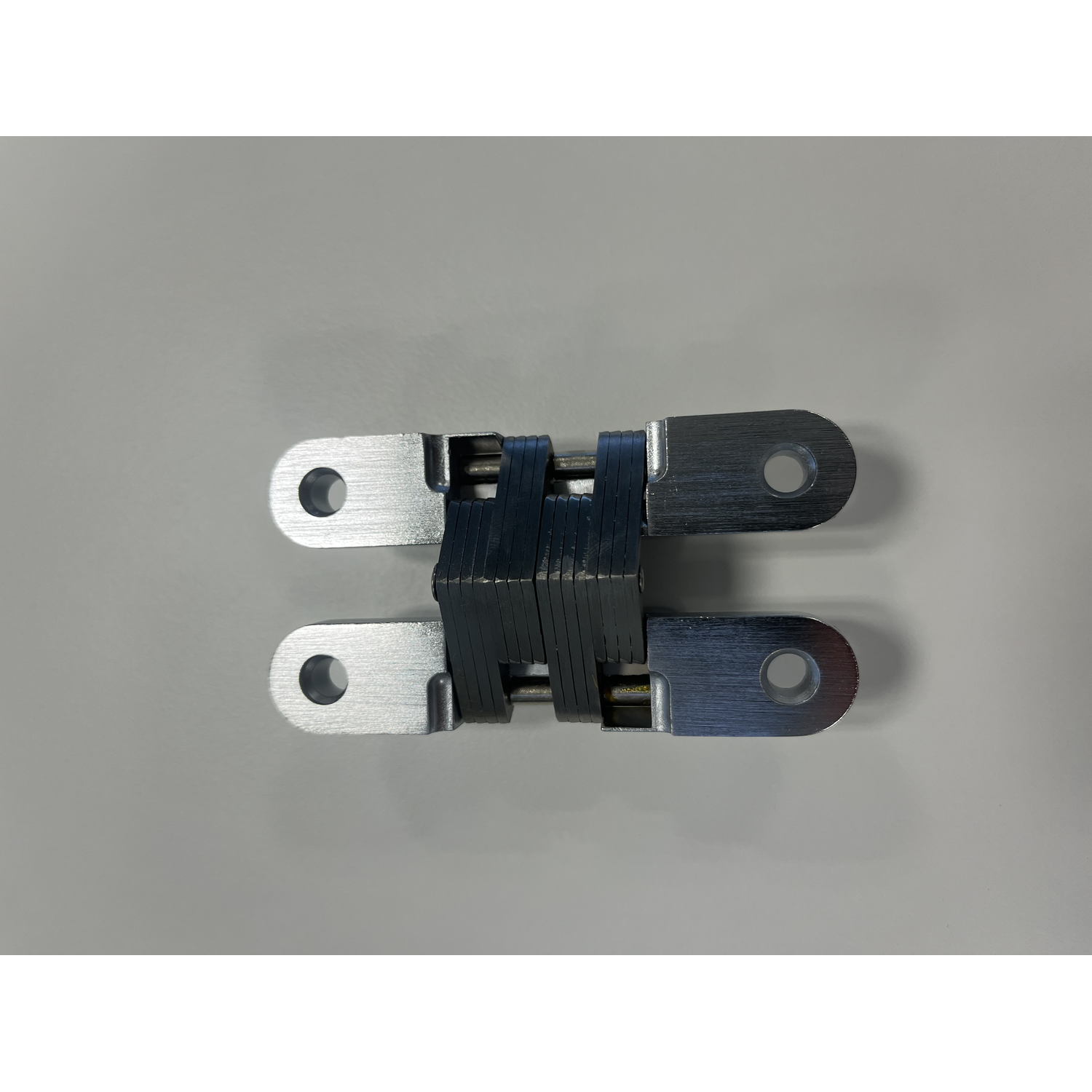 Onzichtbaar scharnier 94x18.4mm nikkel geborsteld