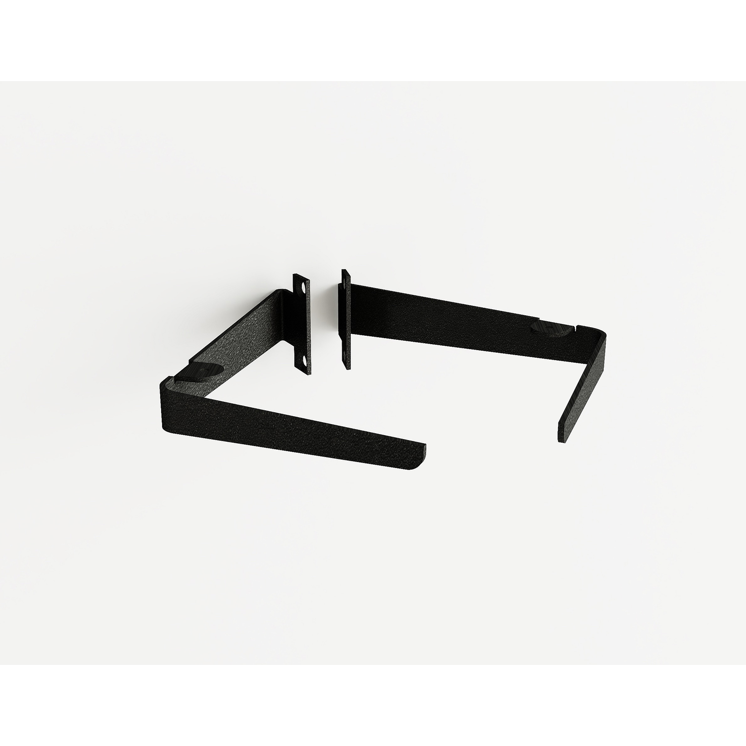 TransFORM stripe support noir pour étagère en bois 