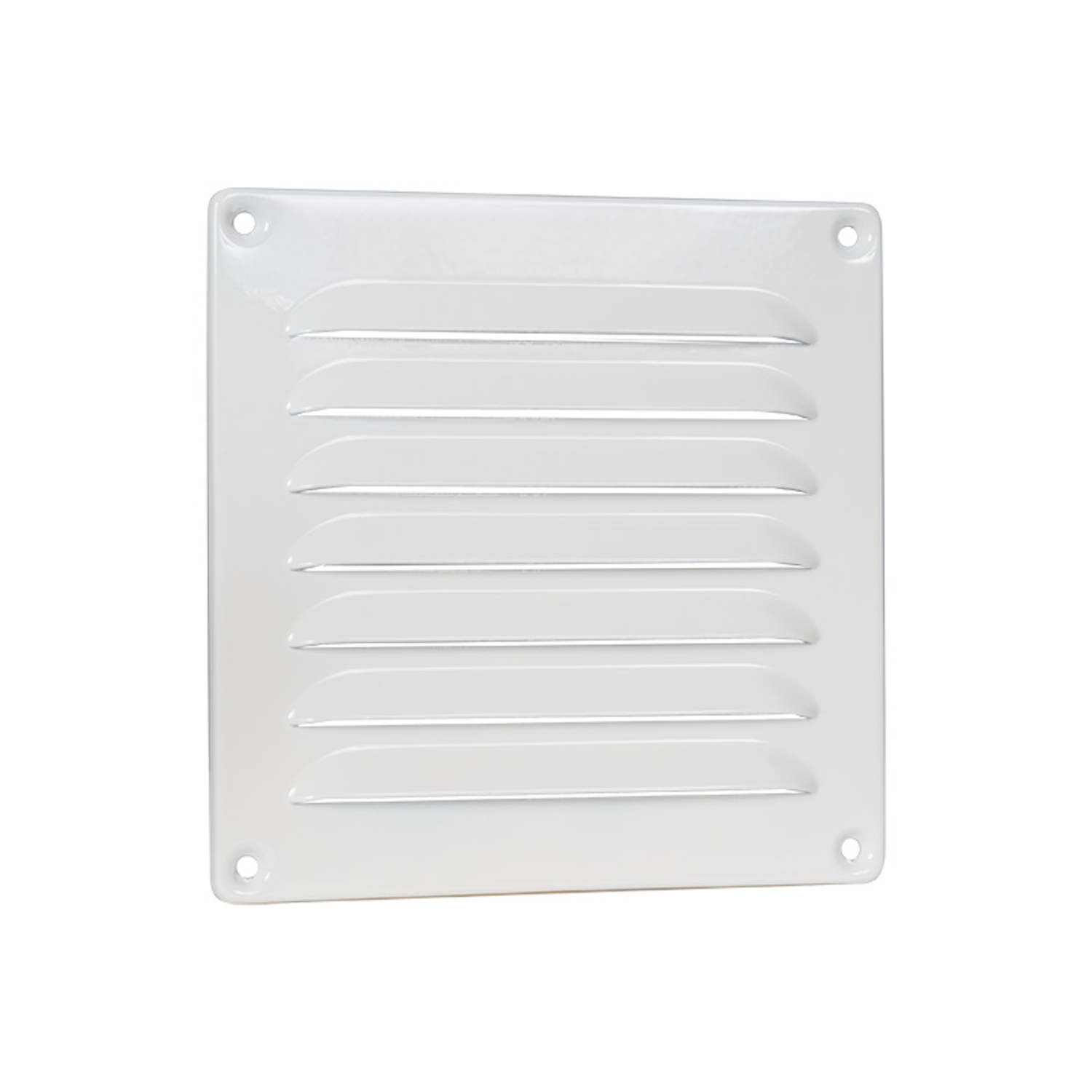 Grille de ventilation 160x160 mm blanc  
