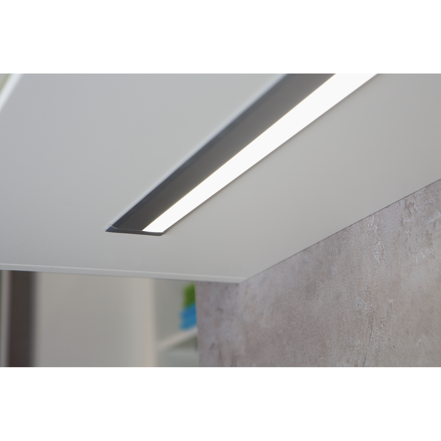 Ld8010 ef Led inbouwprofiel 334mm 4000°k 6w 230V