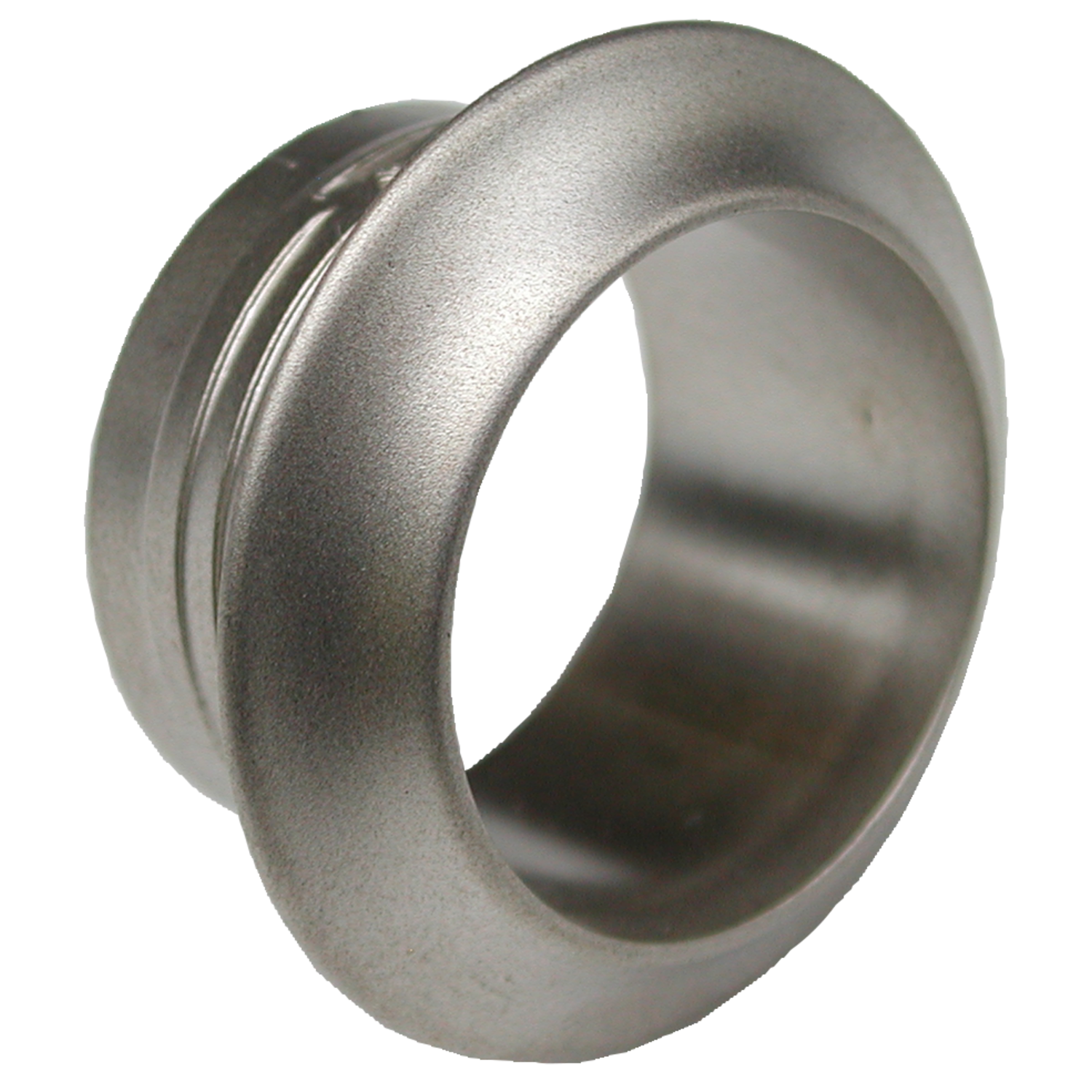 Ring voor deurdikte 16mm vernikkeld