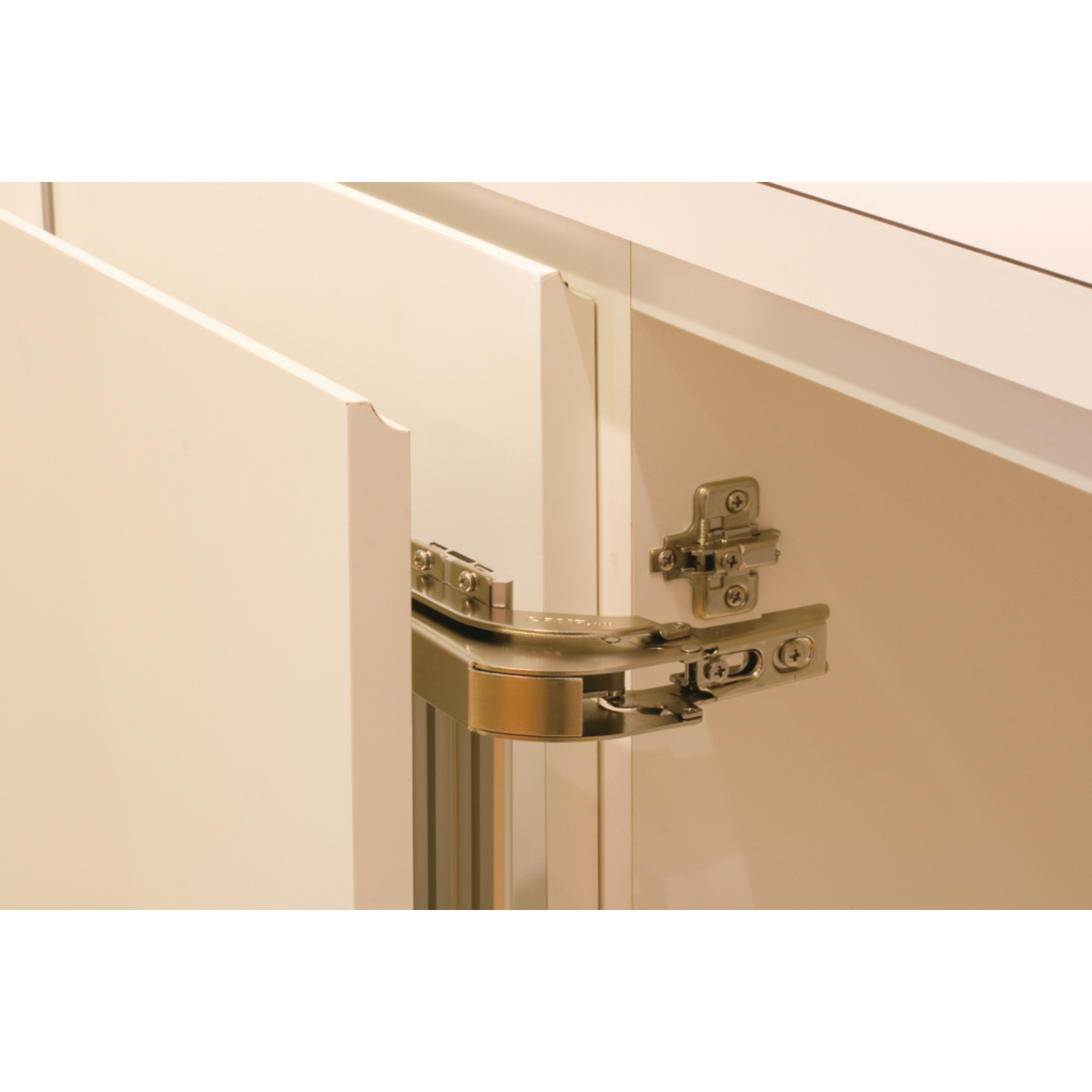 Scharnier-set Monoflat Lin-X450 vernikkeld