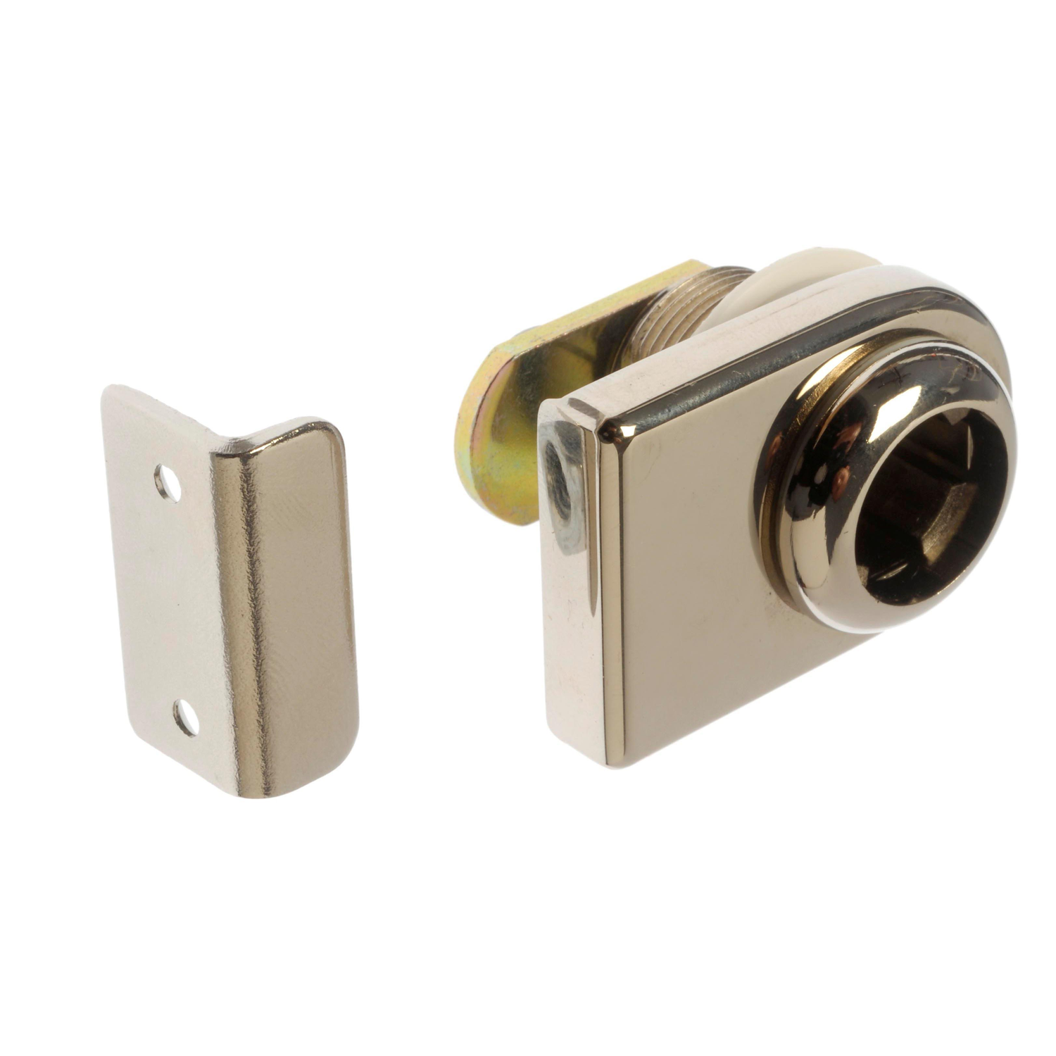 Serrure pour porte en verre 4-10mm avec gâche