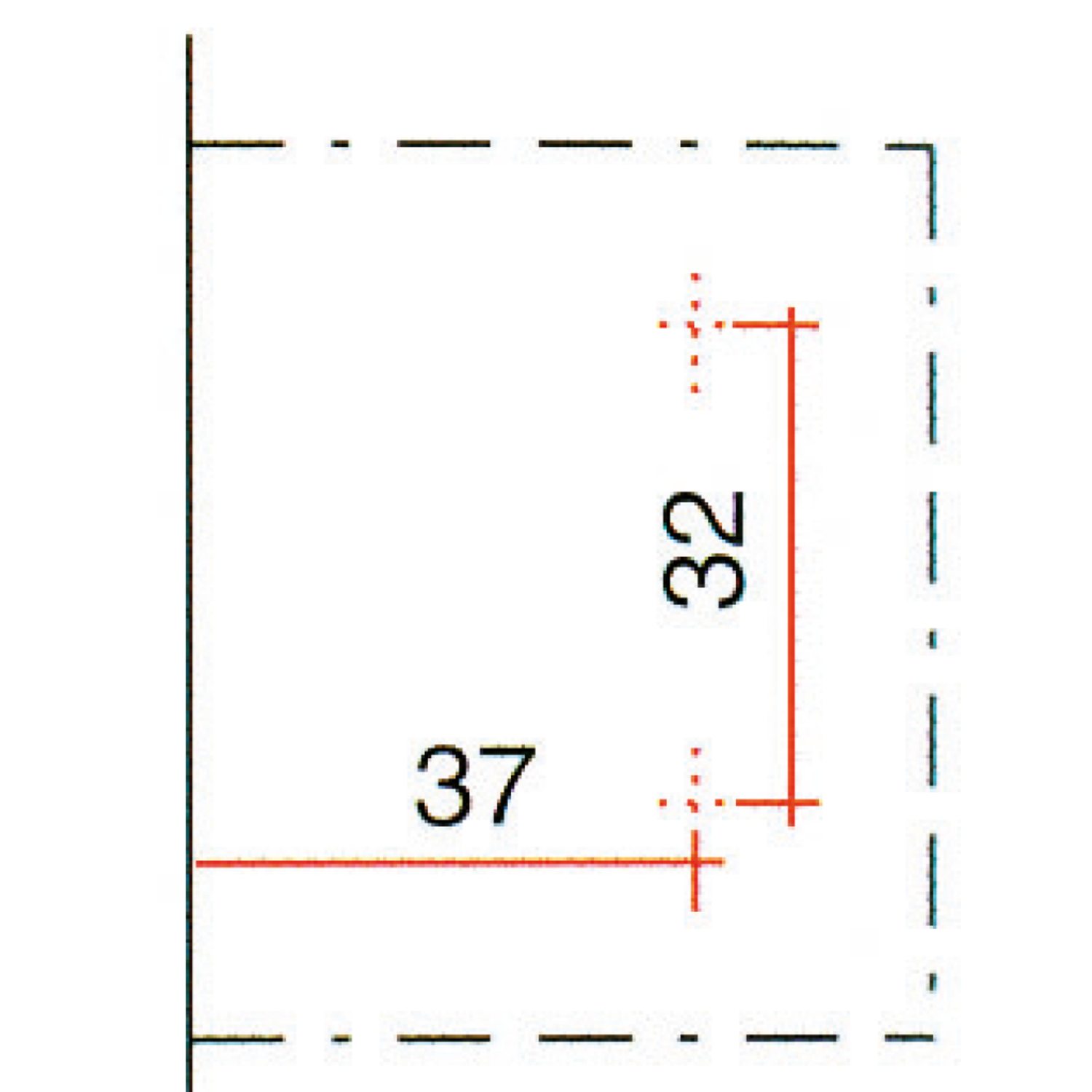 Embases cruciformes à visser pour 45°/135°