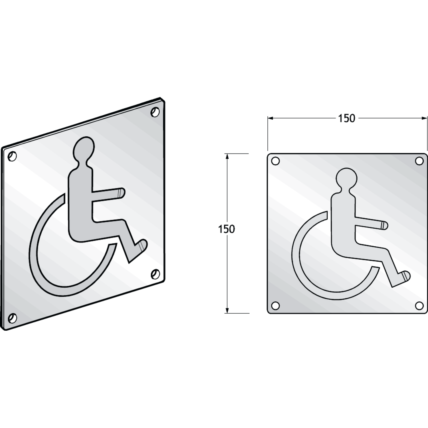 Pba 500-rvs sat. pictogram gehandicapte