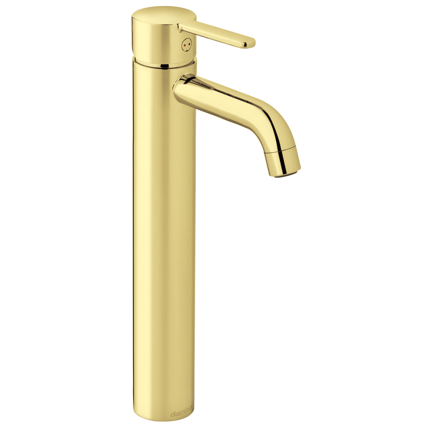 Damixa silhouet pr lavabo large messing poli 