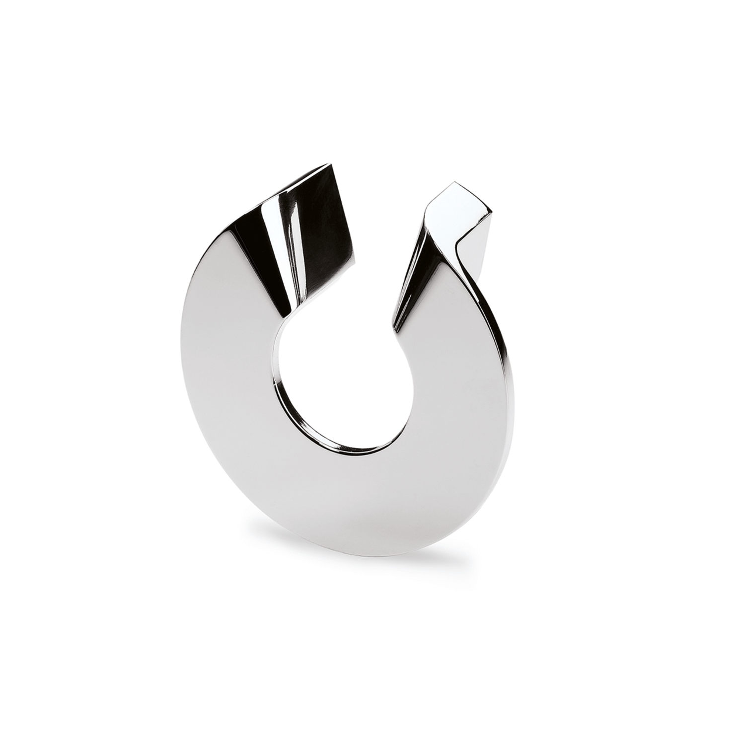 Poignée Tolfo, entraxe de perçages 32, L 76 mm, B 76 mm, H 26 mm, chromé brillant