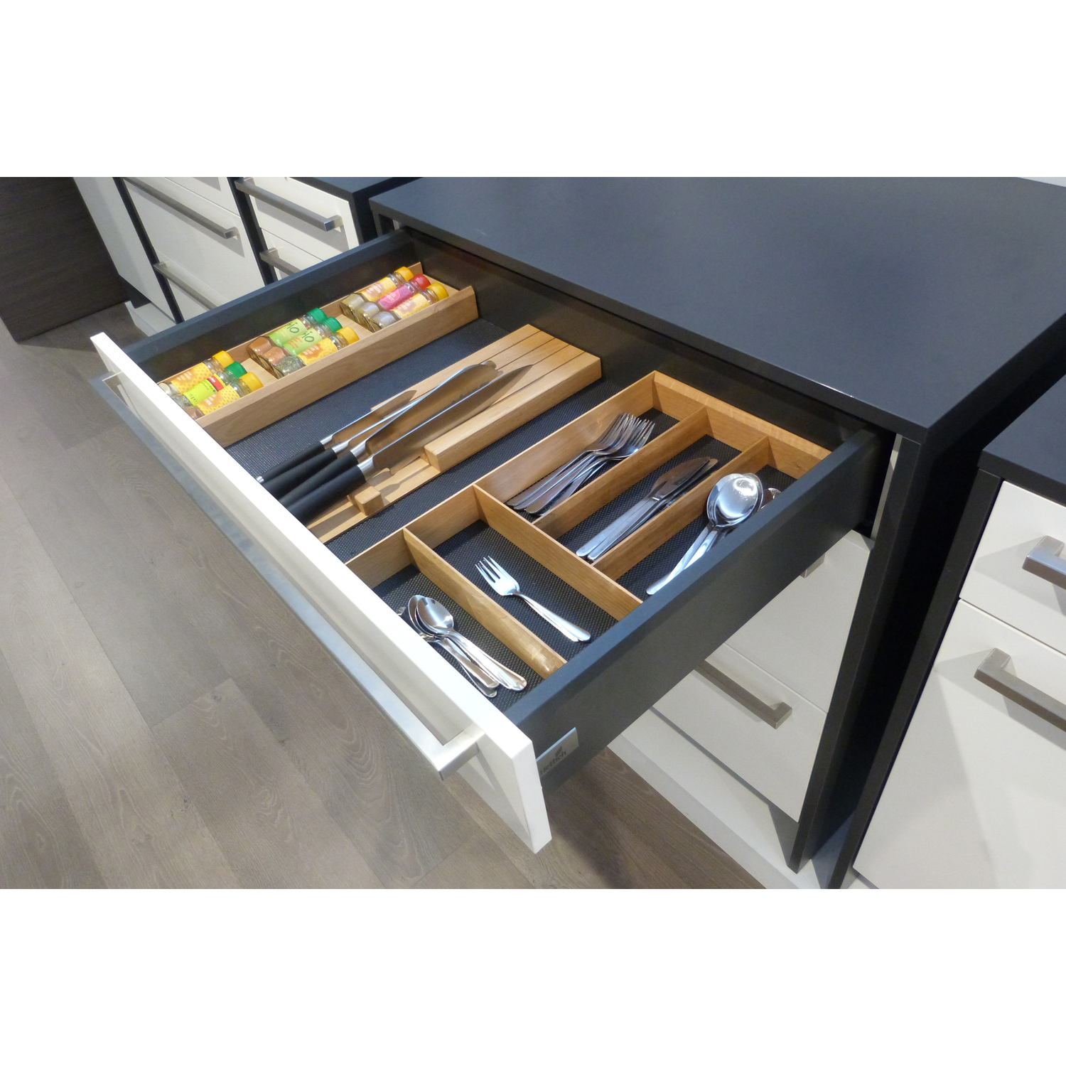 Modulo range-couverts chêne 473x272x50mm  