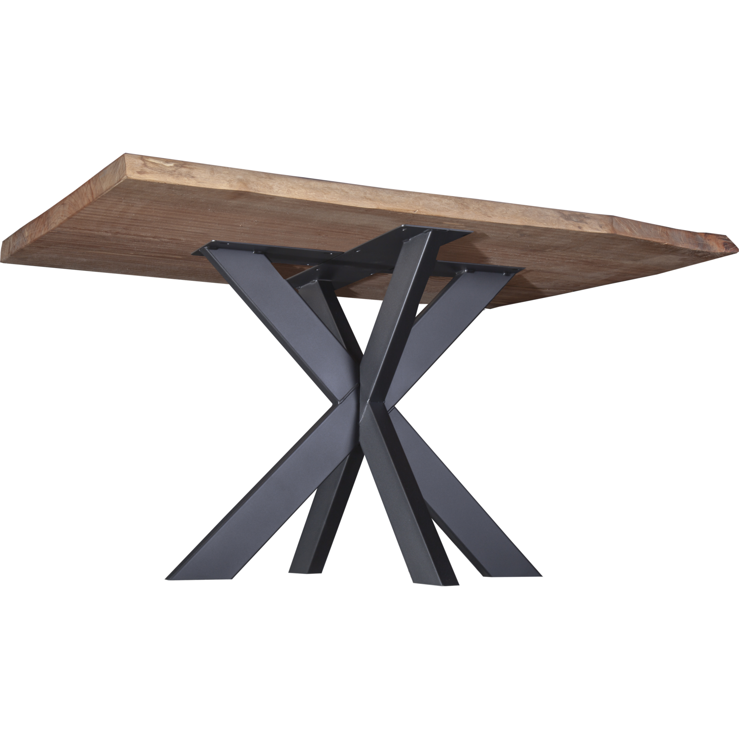 Piètement spin 40x100mm noir mat h720xl900xl900mm 