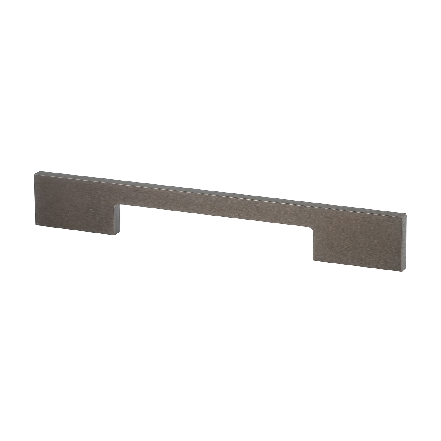 Poignée drimo 224mm alu bronze foncé brossé symm 