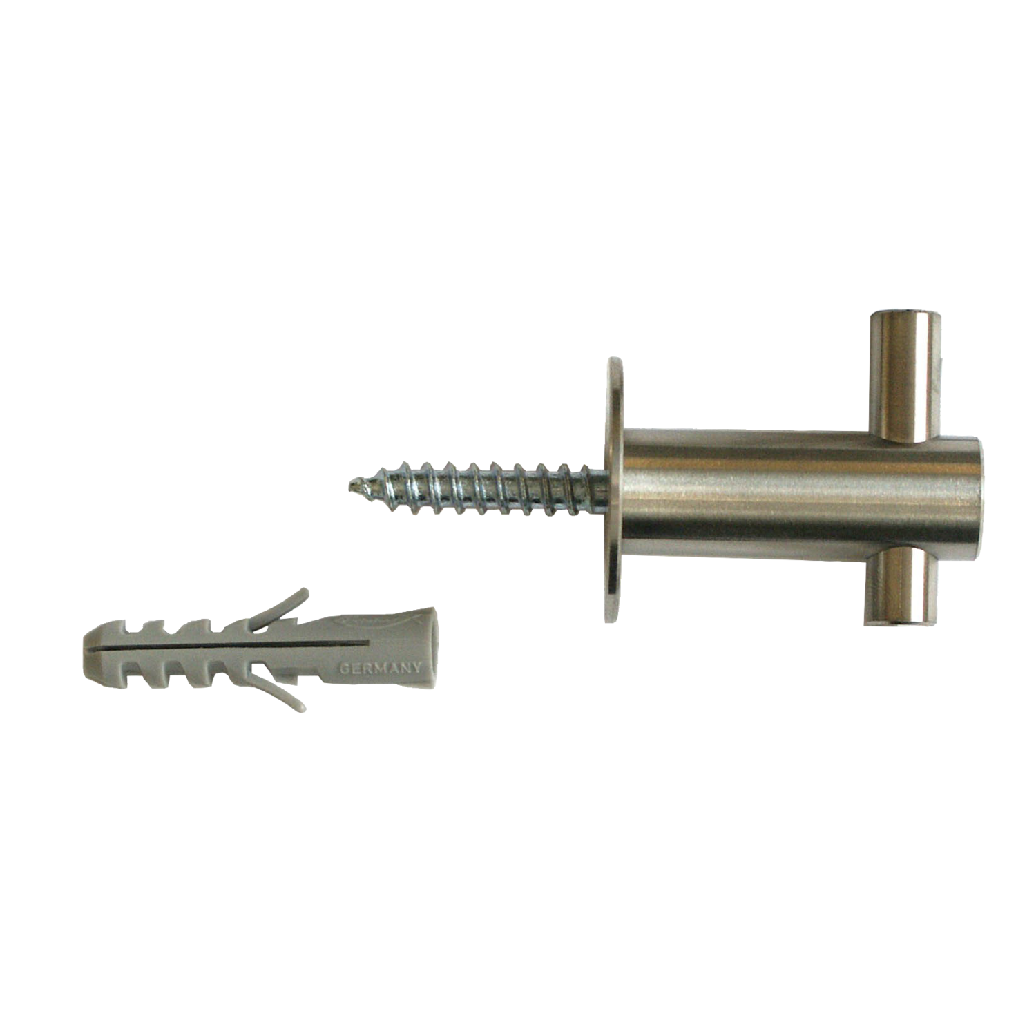 Porte-manteau design inox 42mm 