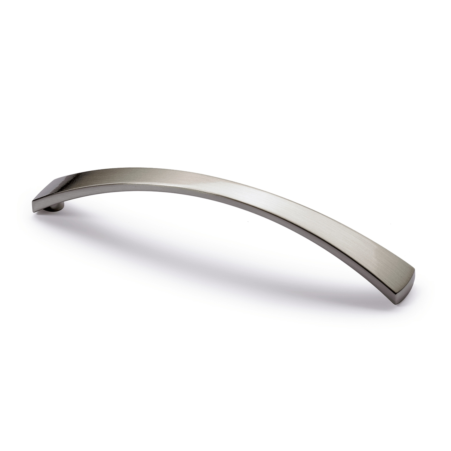 Poignée Parma, entraxe de perçages 128, L 138 mm, B 17 mm, H 25 mm, aspect inox brossé