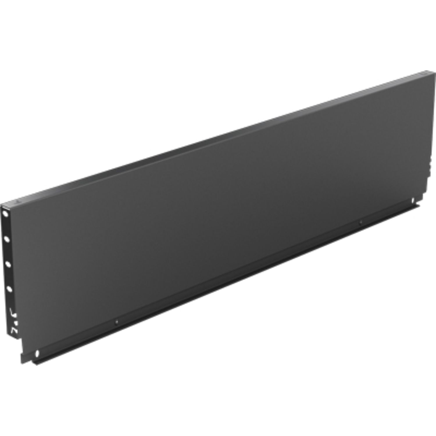 Stalen achterwand ArciTech, 218 x 550 mm, antraciet