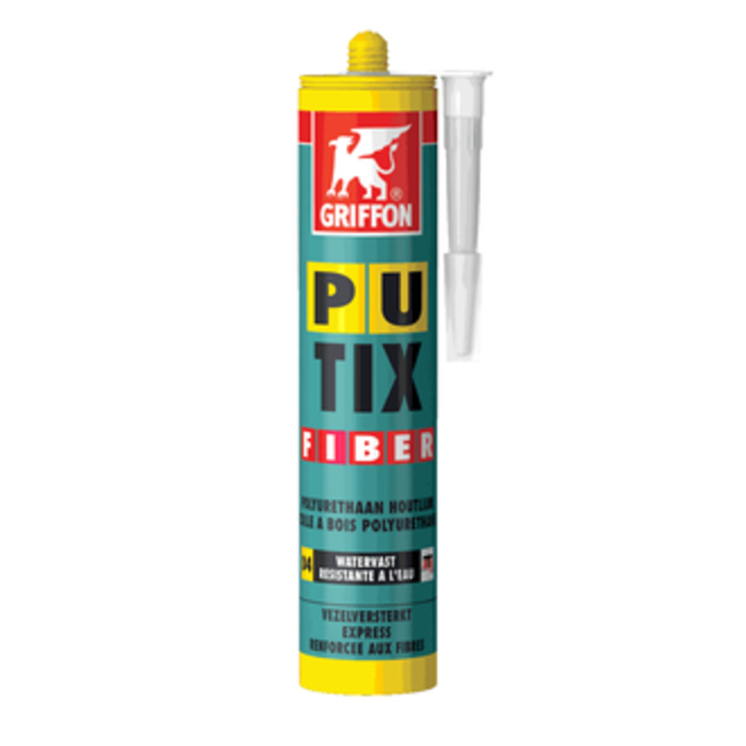 Griffon colle construction pu-tix fiber d4 atg 310 ml 