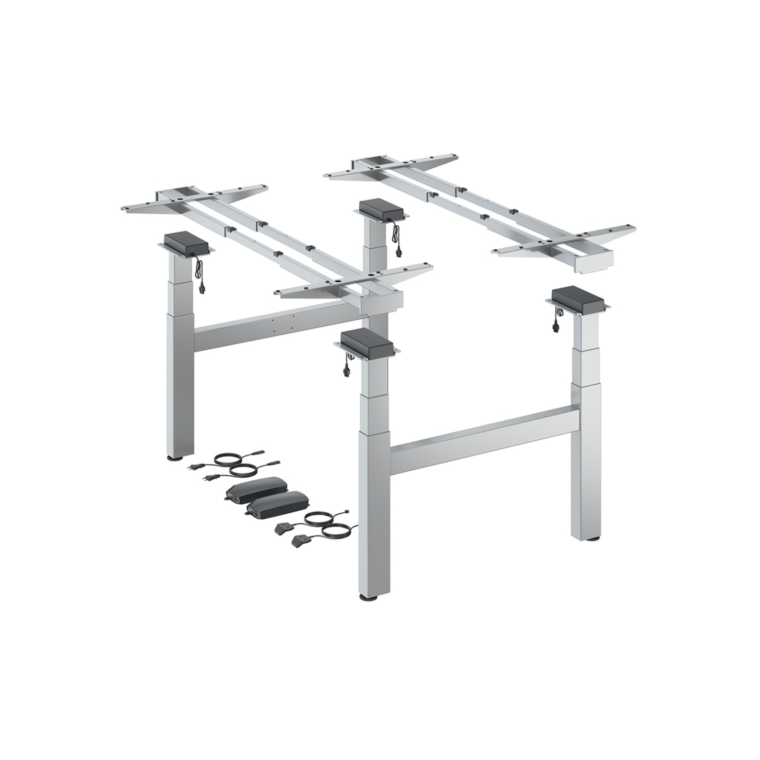 Steelforce Pro 670 SLS Highline Bench, zilver