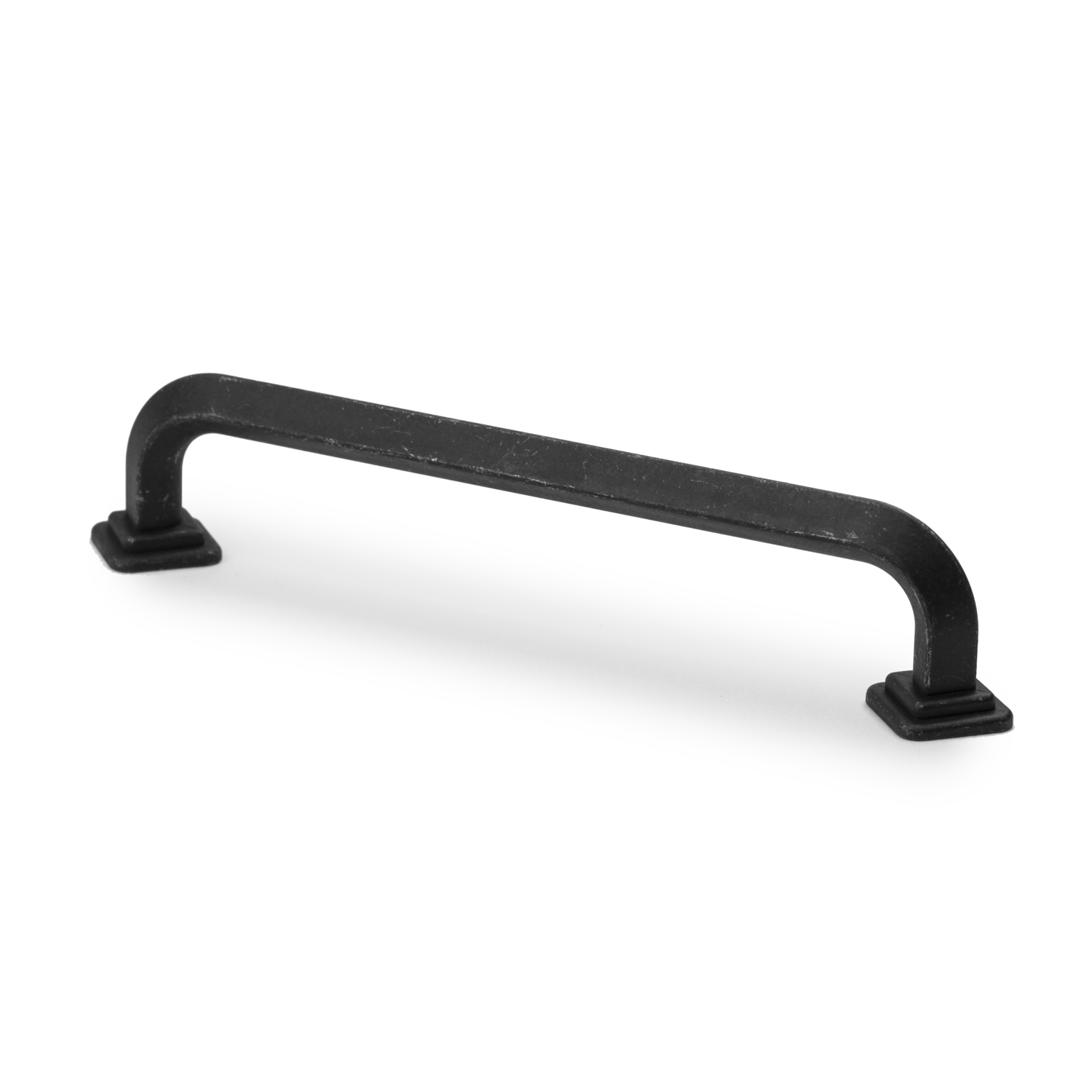 Poignee tower square cc 160mm noir mat 