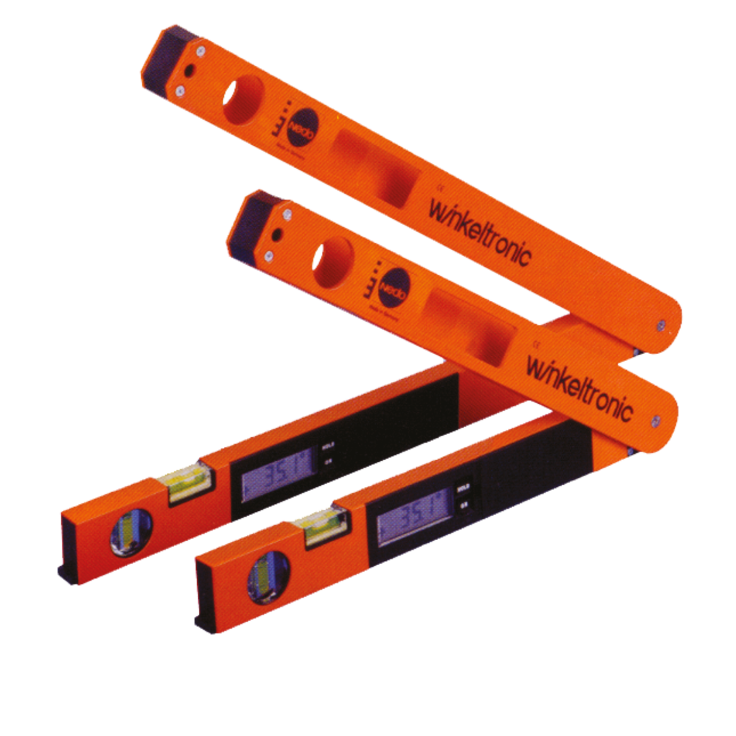 Nedo digitale hoekmeter winkeltronic 400mm(405100)