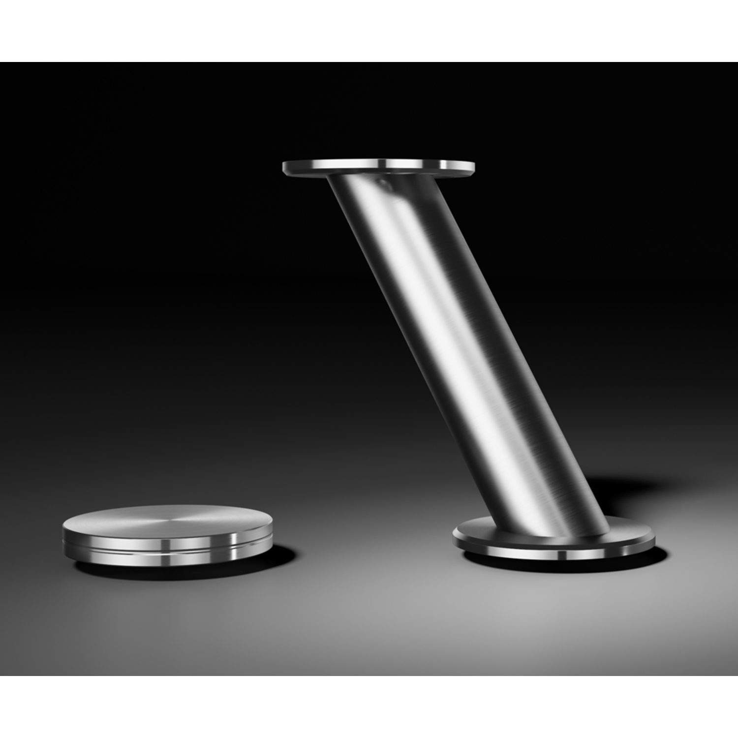 Support de bar bari d.45mm inox  