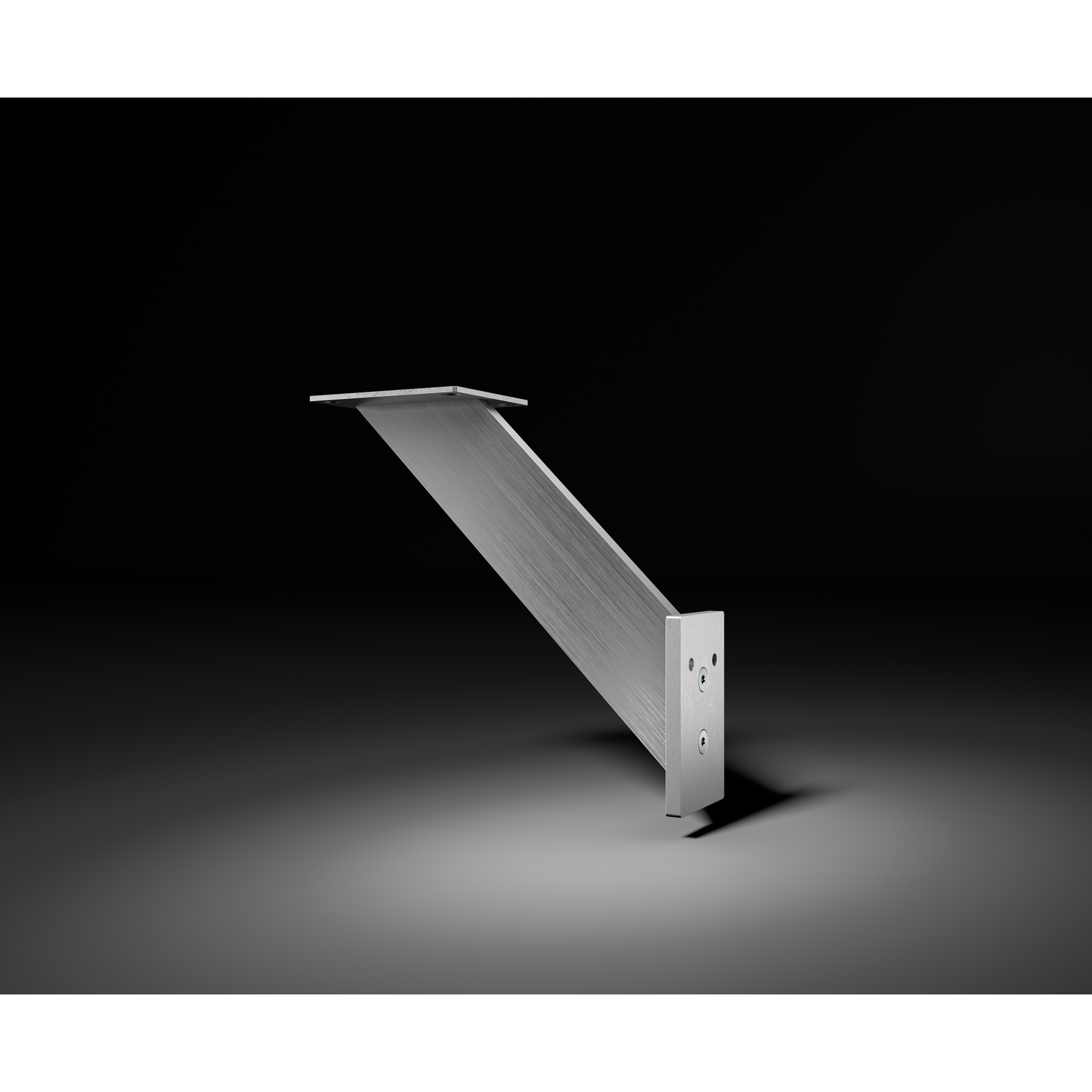 Support de bar korfu corpus h:170 mm noir mat 