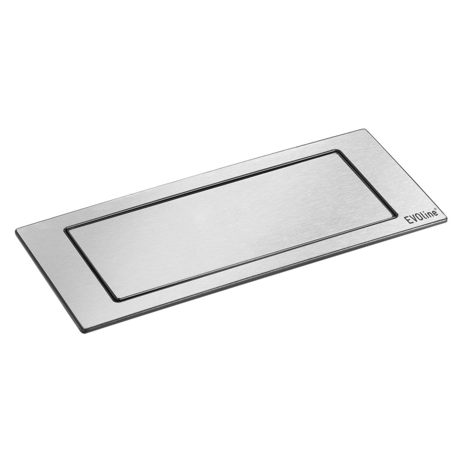 Evoline backflip inox nl-d-l - 2 prises + usb c  charger 5v/2.1a