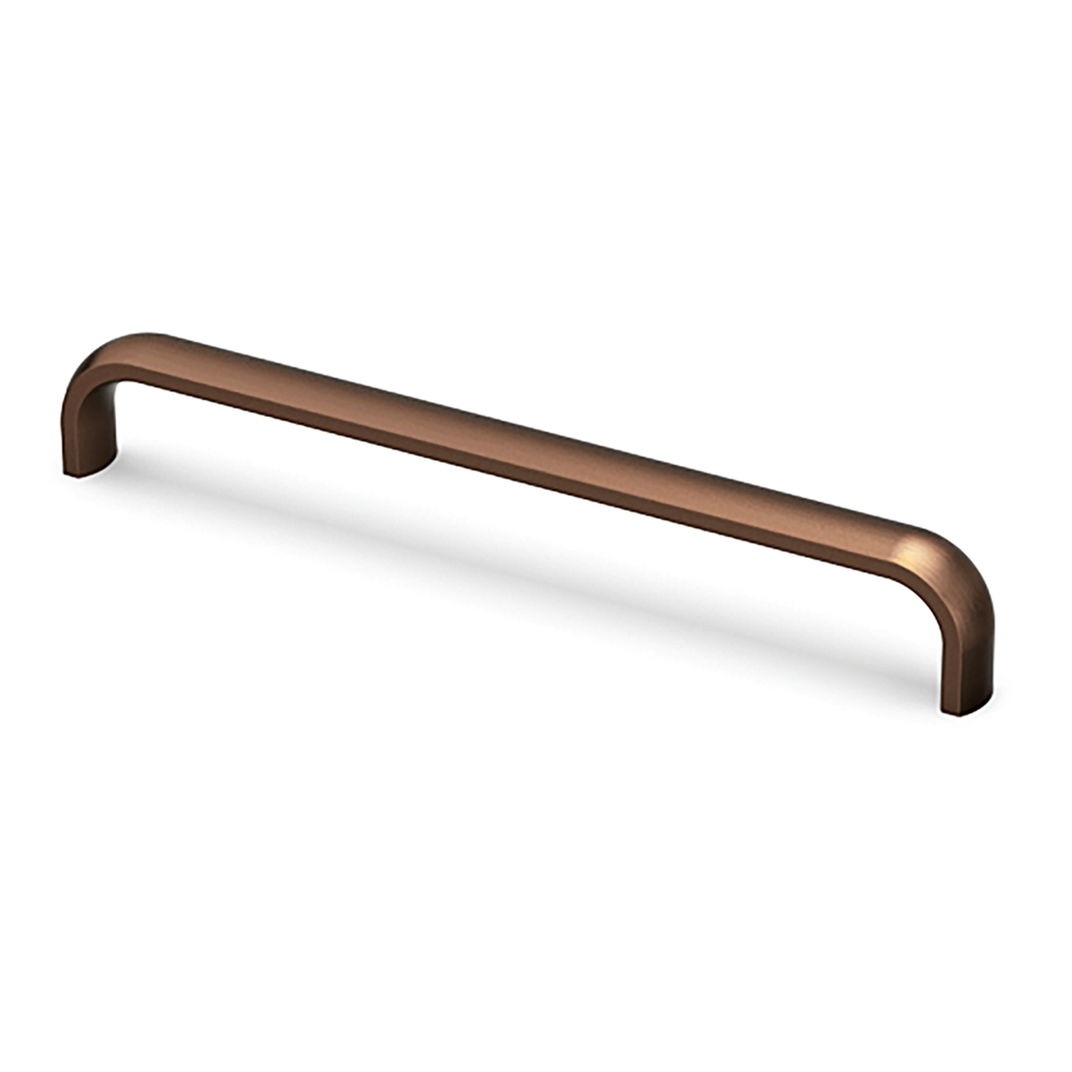 Poignée Naila, entraxe de perçages 96, L 103 mm, B 12 mm, H 26 mm, brun métal brossé
