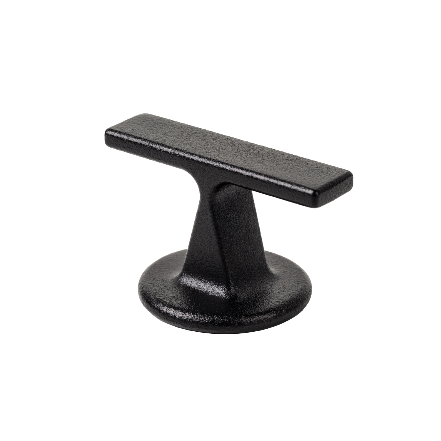 Bouton T OTO L60 Ø40 zamac noir texture