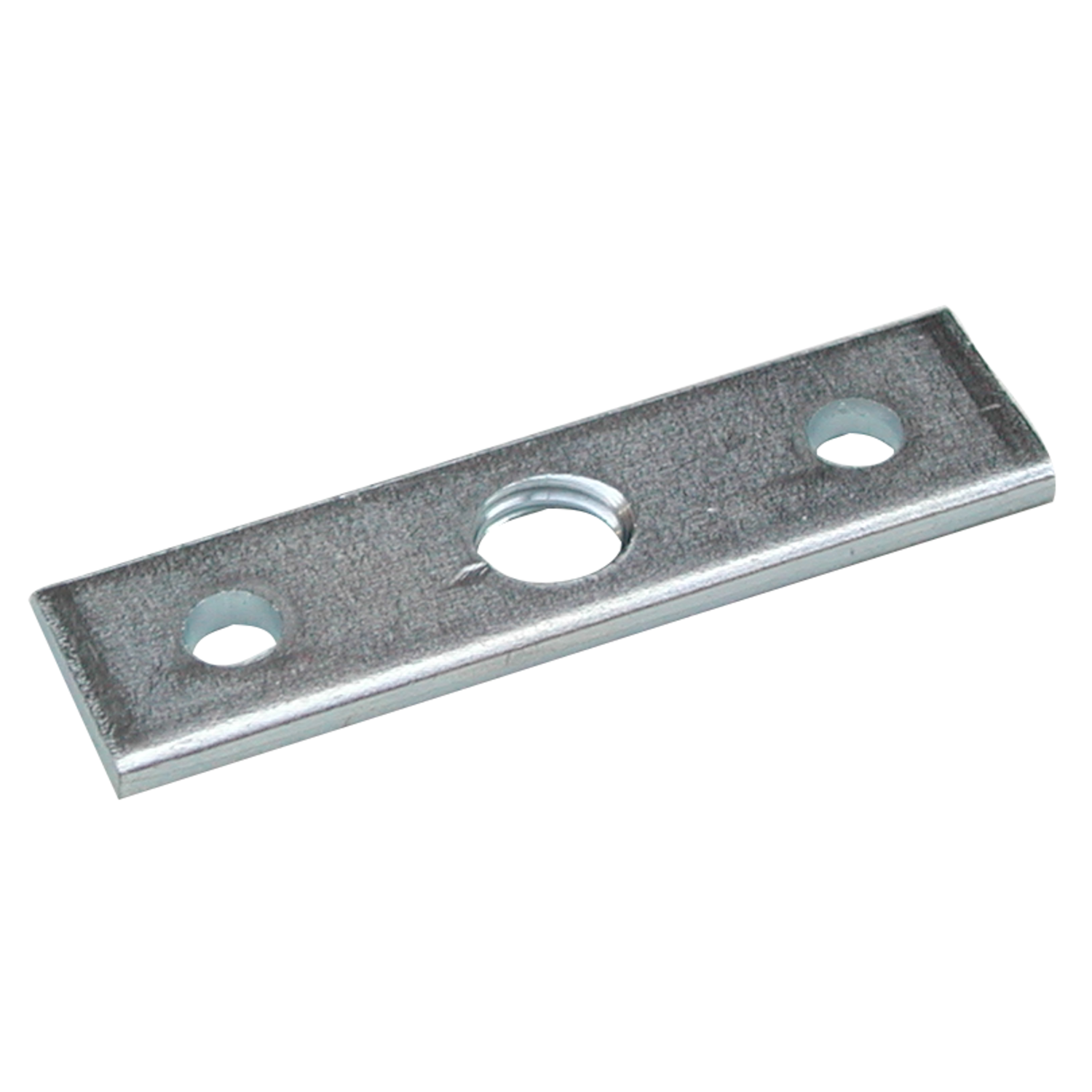 Montageplaat 60x16x3mm voor regelvijs M8 verzinkt