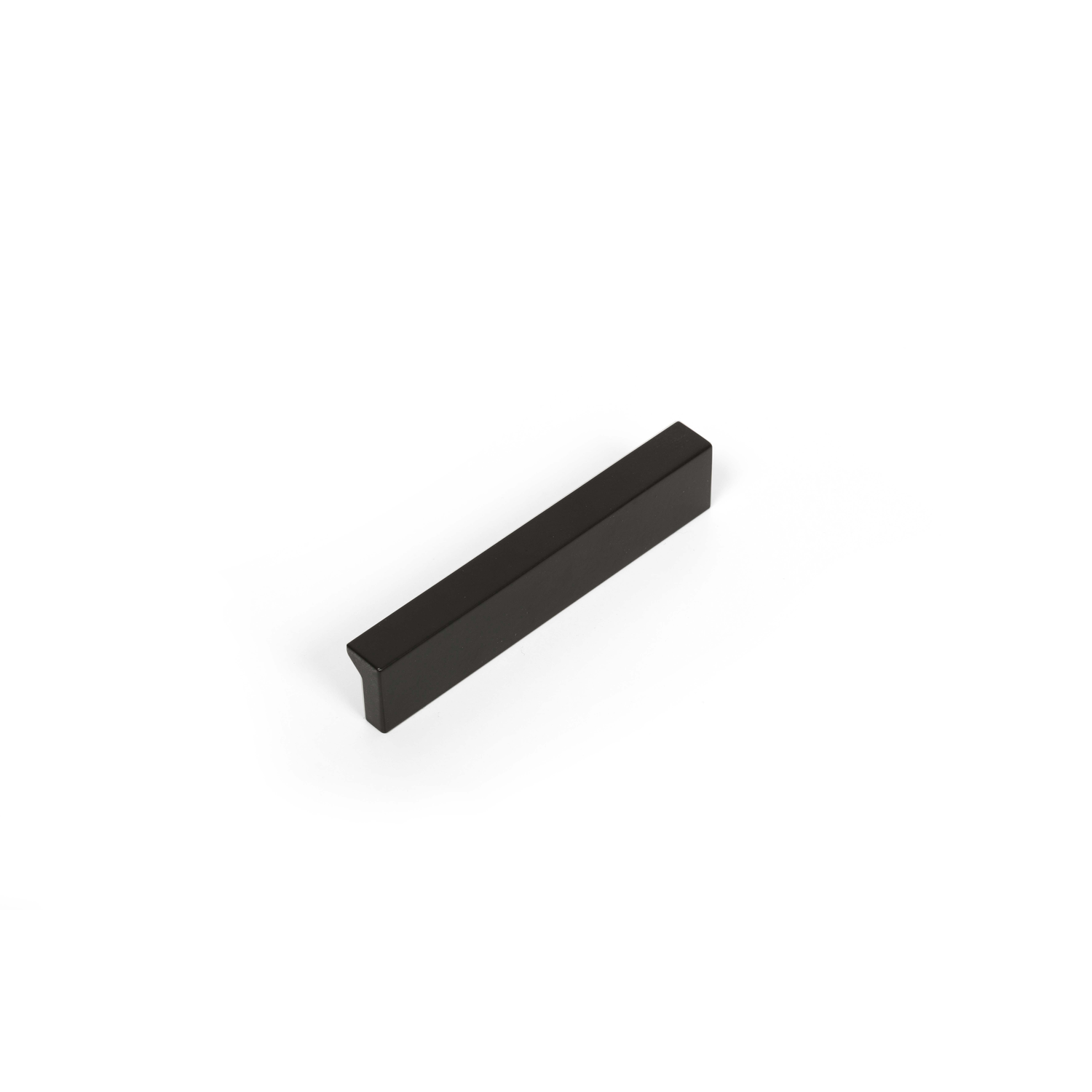 Greep ANGLE BA128-160 L200 aluminium mat zwart