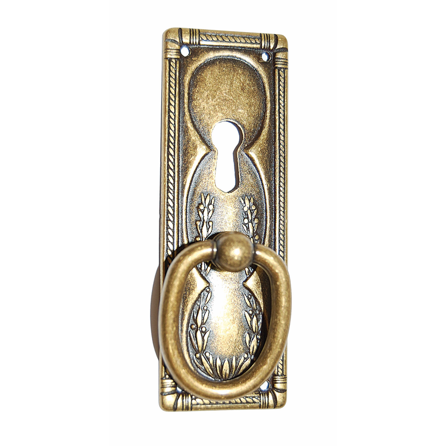 Poignee 233.v.v1 bronze antique a/entree 