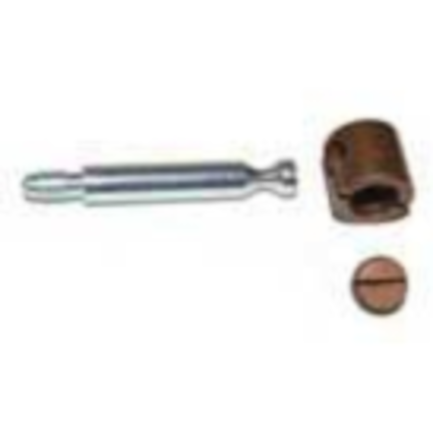 Goujon M6/34mm pour système d'assemblage kd zinguéué