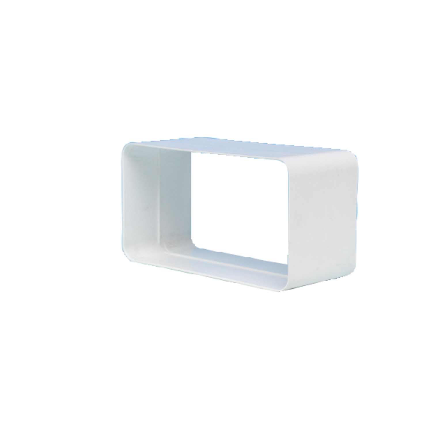 Raccord tube plat d.150 std blanc  