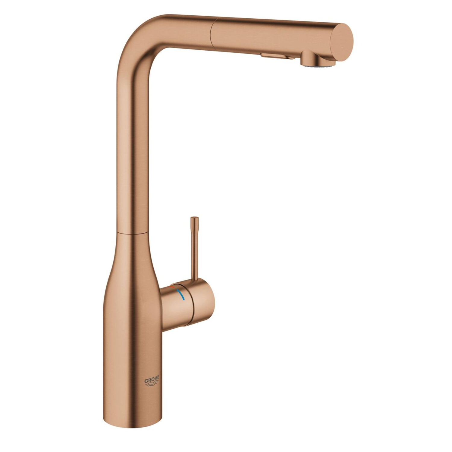 Grohe new essence l eengreepskraan brushed warm sunset + sproeier