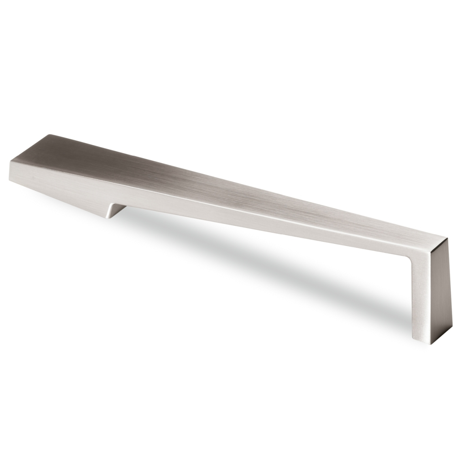 Greep Rialto, boorafstand 160, L 189 mm, B 25 mm, H 35 mm, roestvrij staal finish geborsteld