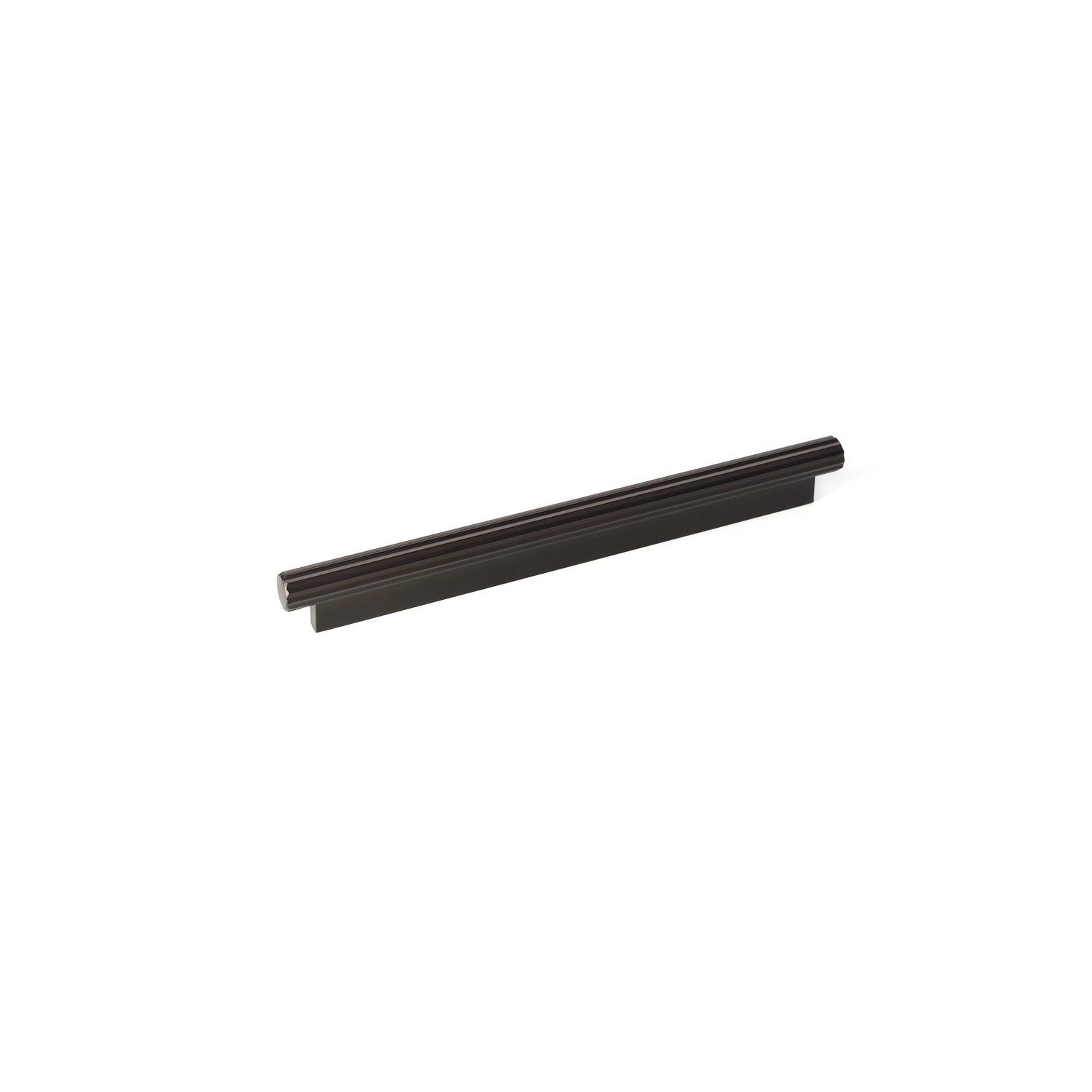 Poignée line ea160 l200 alu brun foncé brossé 
