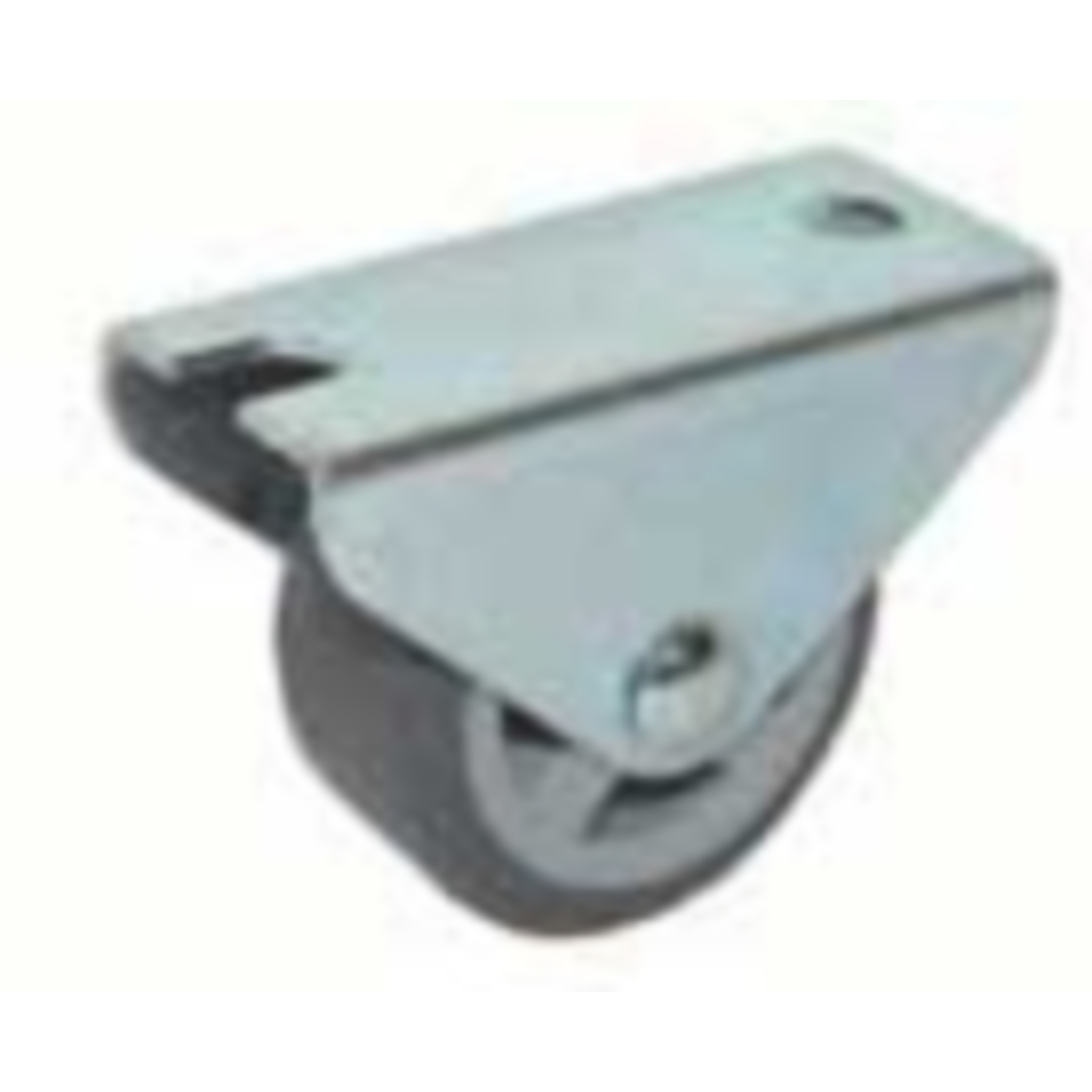Wiel 30mm 30kg h:30 kunstst.grijs-behuiz. verzinkt