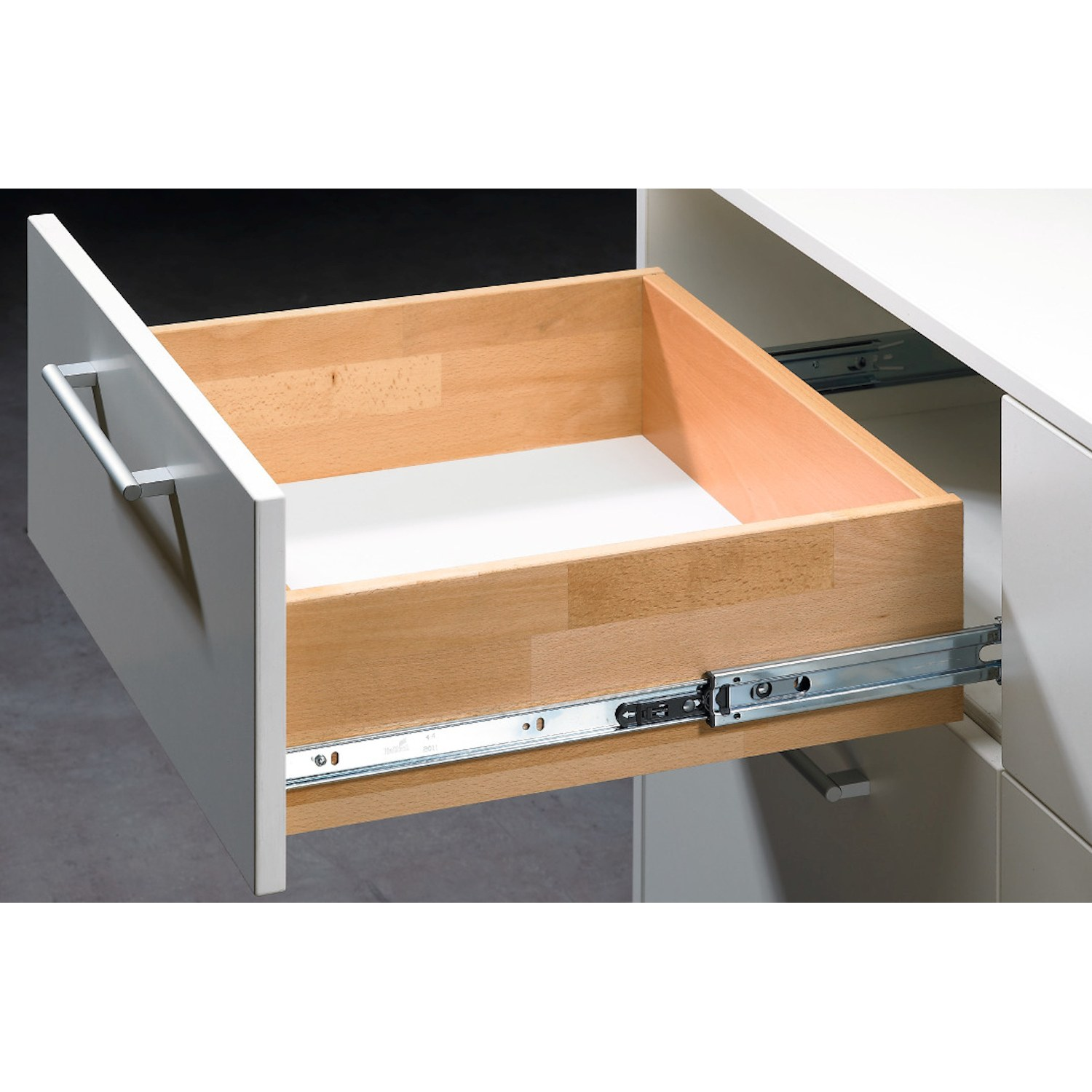 Kogelgeleider KA 4532 Silent System, zijwandmontage, afmetingen (H x B) 46 x 12,7 mm, 350