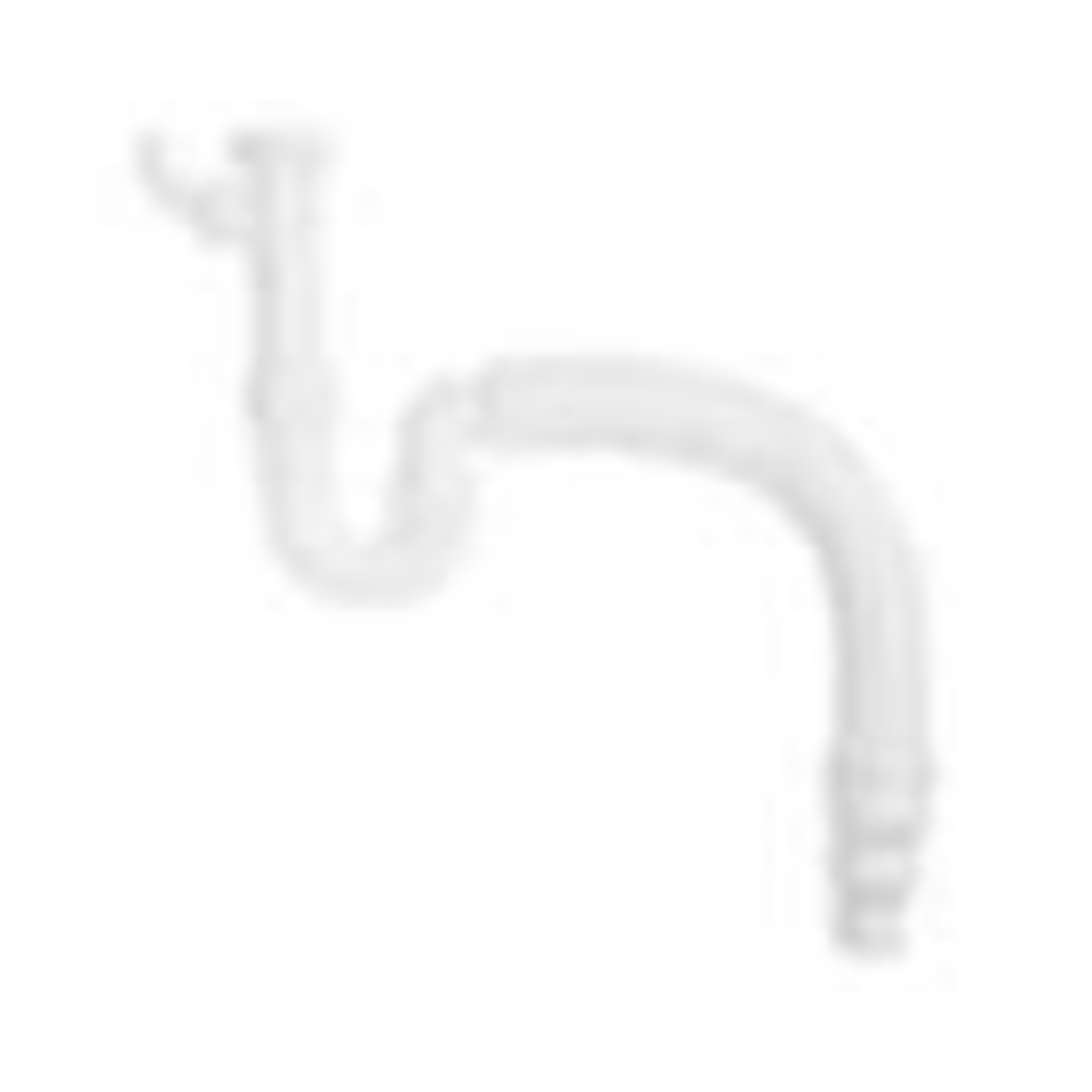 Syphon 1 1/2' avec flex  