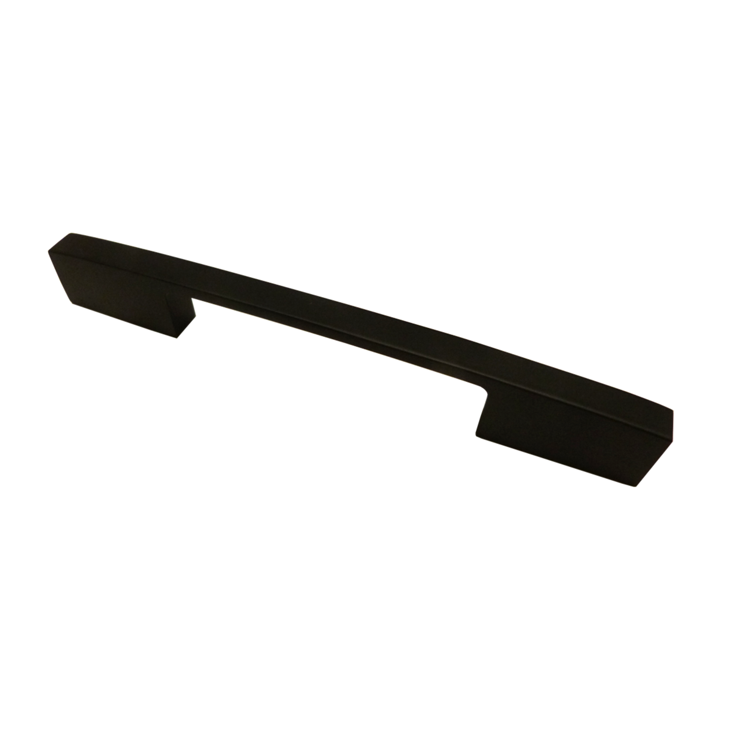 Poignée techno zamak noir mat ea128mm l168mm 